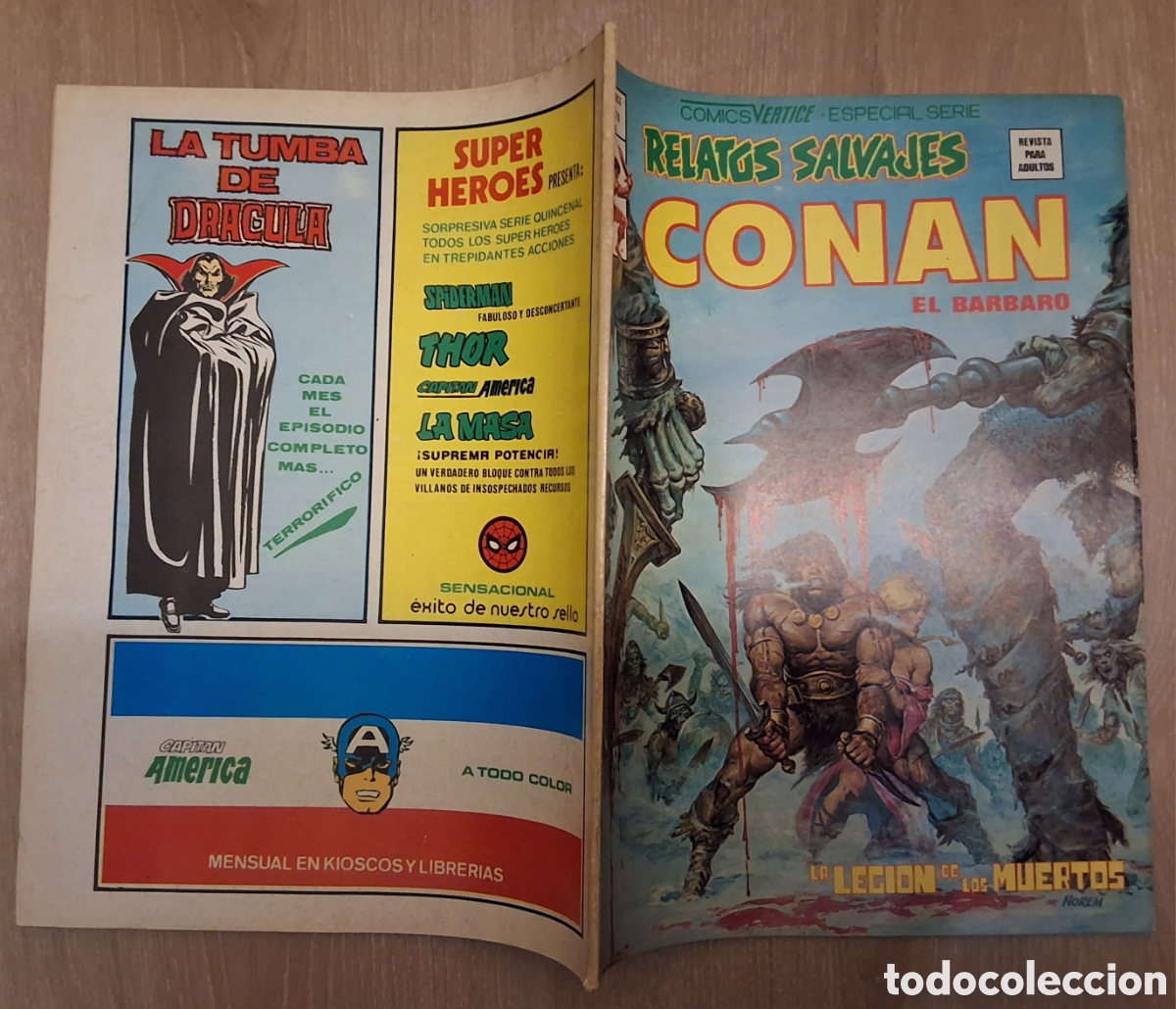 Comics : Conan el barbaro relatos salvajes comic volumen 1 n&uacute;mero 79 edita vertice