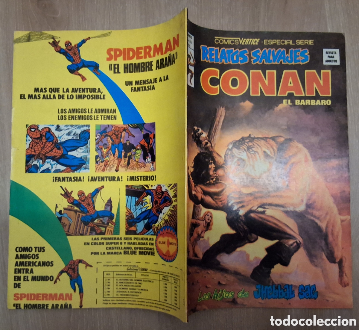 Comics: Conan el barbaro relatos salvajes comic volumen 1 n&uacute;mero 65 edita vertice