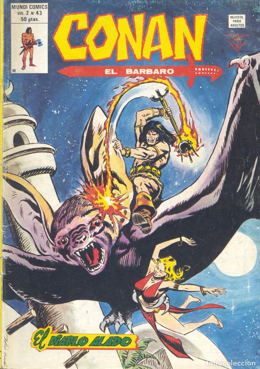 Fumetti: CONAN EL BARBARO 43. EDITORIAL V&Eacute;RTICE. BARRY WINDSOR-SMITH (CAJA 2)