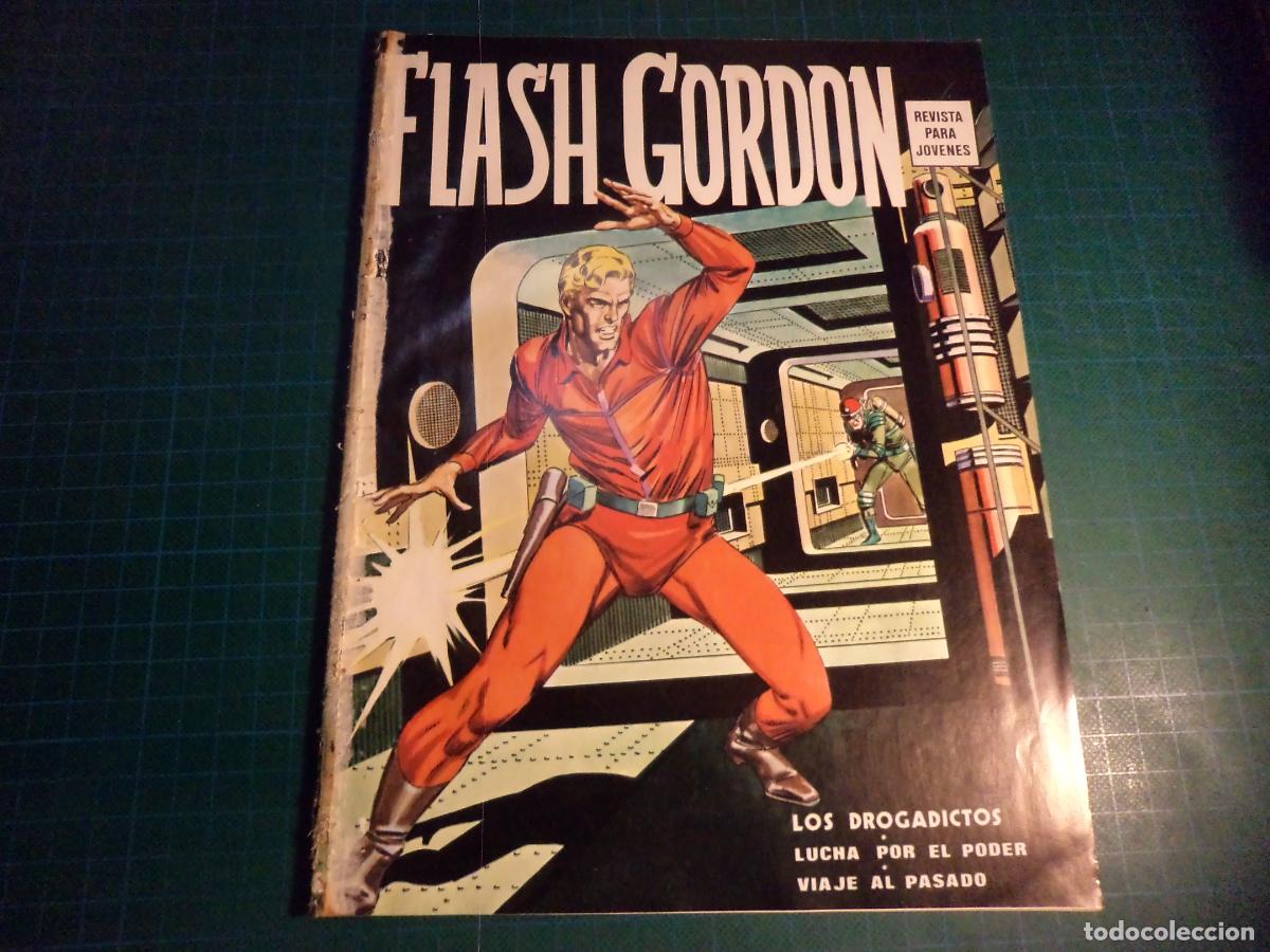 Comics: Flash Gordon Vol 1. N&ordm; 1. Vertice. Procede de encuadernacion. Lomo deteriorado. (Ref. 13-B)