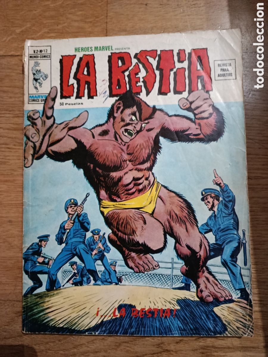 Comics : La Bestia V2 n&ordm; 12 V&eacute;rtice Marvel
