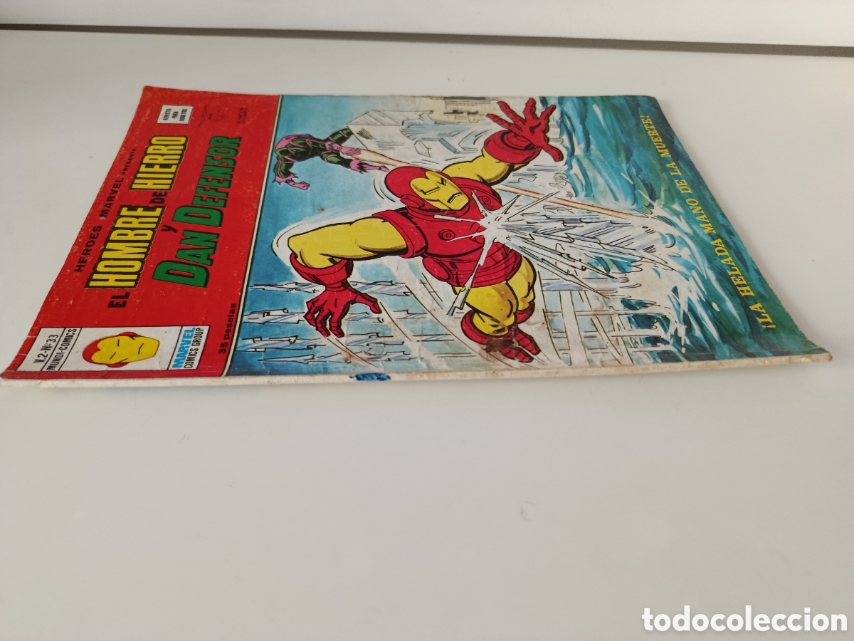 C&oacute;mics: El Hombre de Hierro y Dan Defensor V2 n&ordm; 33 - Foto 2