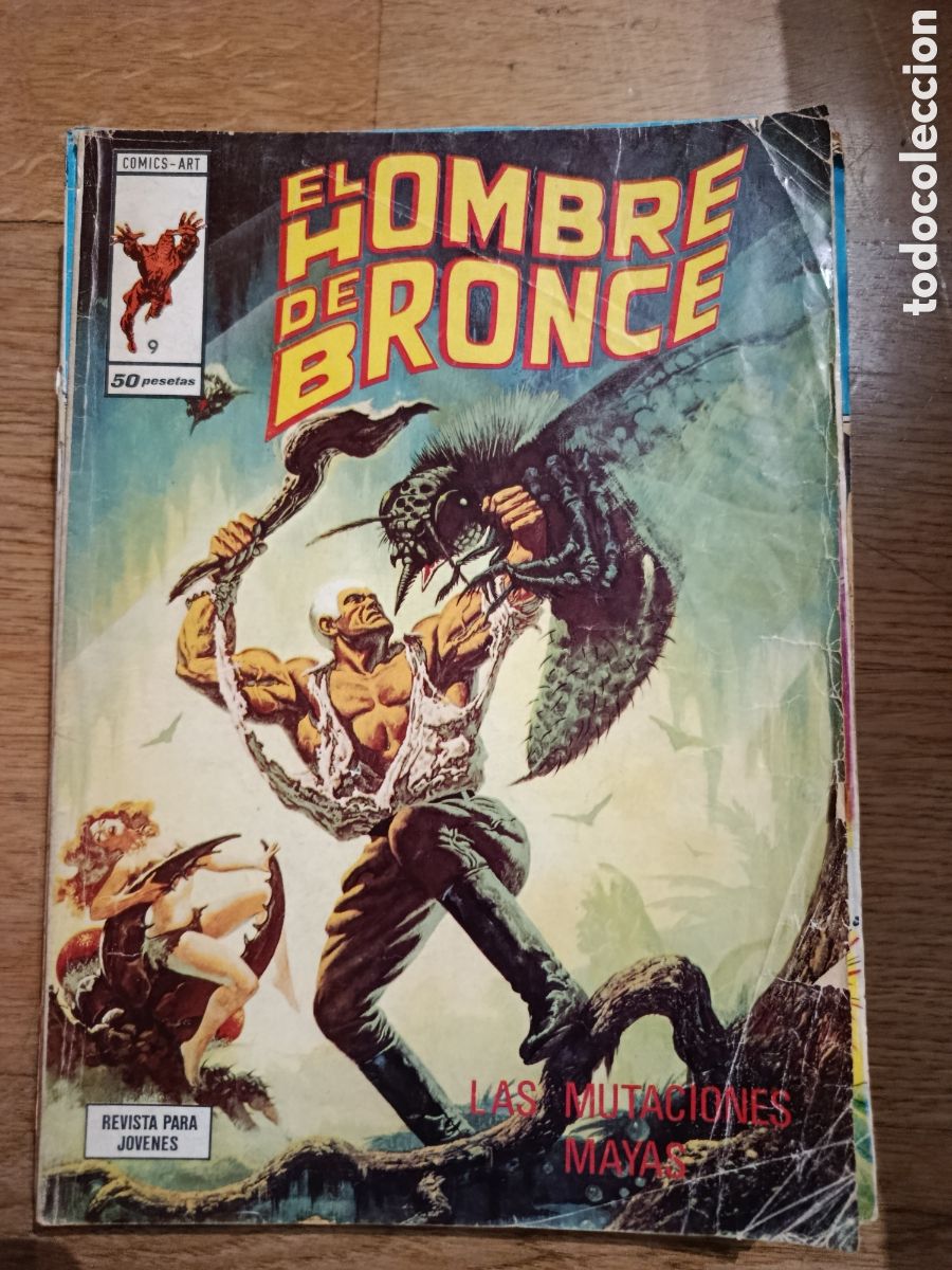 C&oacute;mics: El Hombre de Bronce 9 Las mutaciones mayas - Foto 1