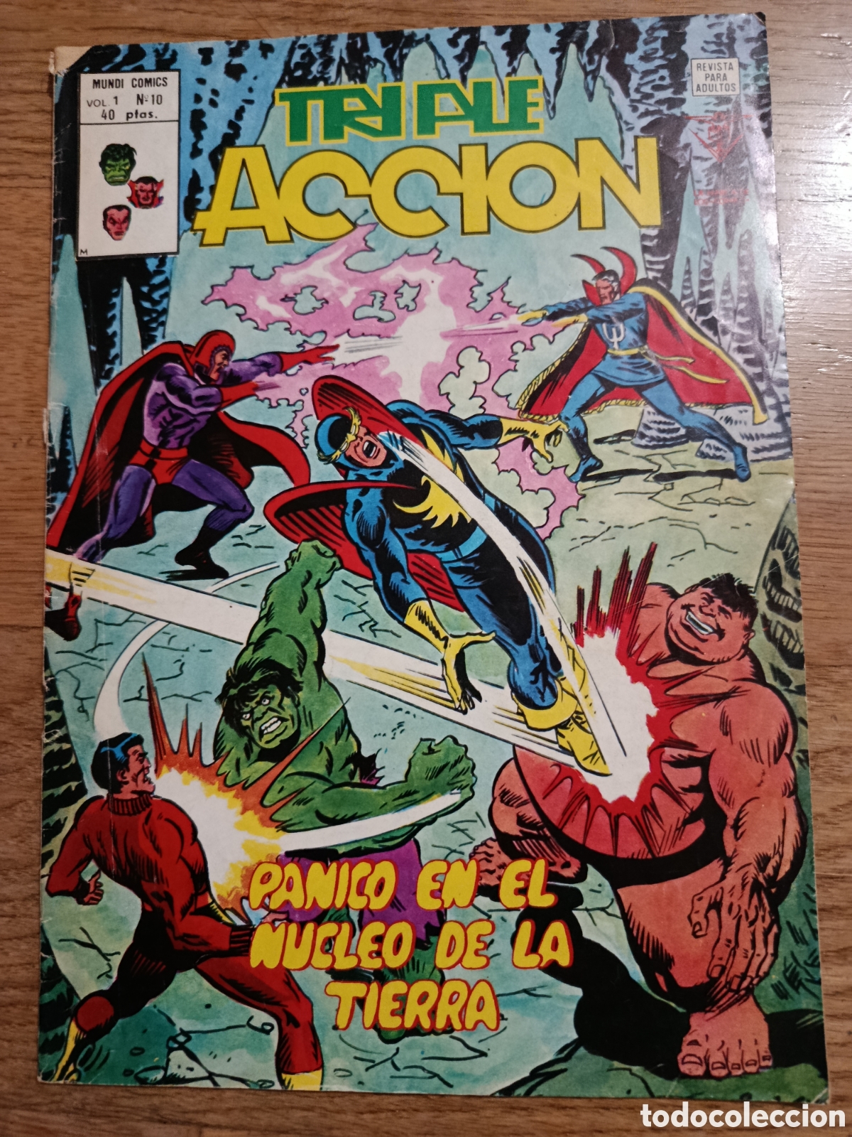 Comics: Triple acci&oacute;n V1 n&ordm; 10