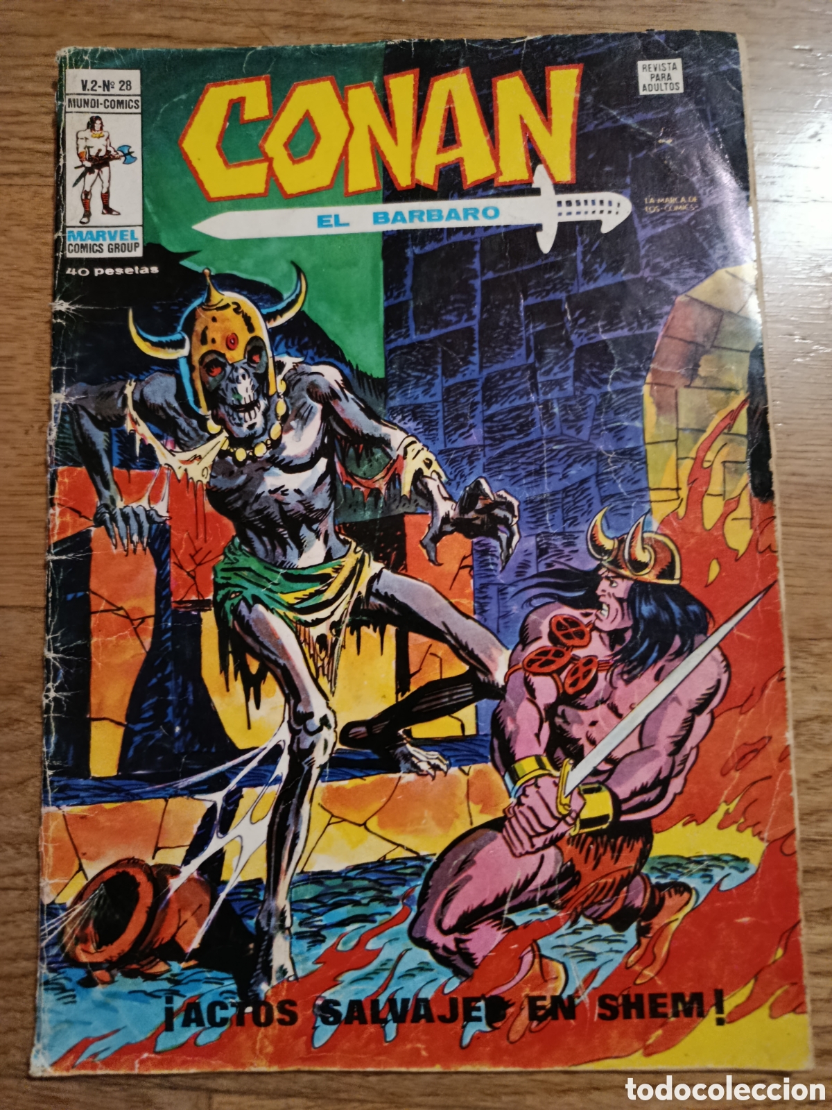 Comics: Conan el b&agrave;rbaro V2 n&ordm; 28