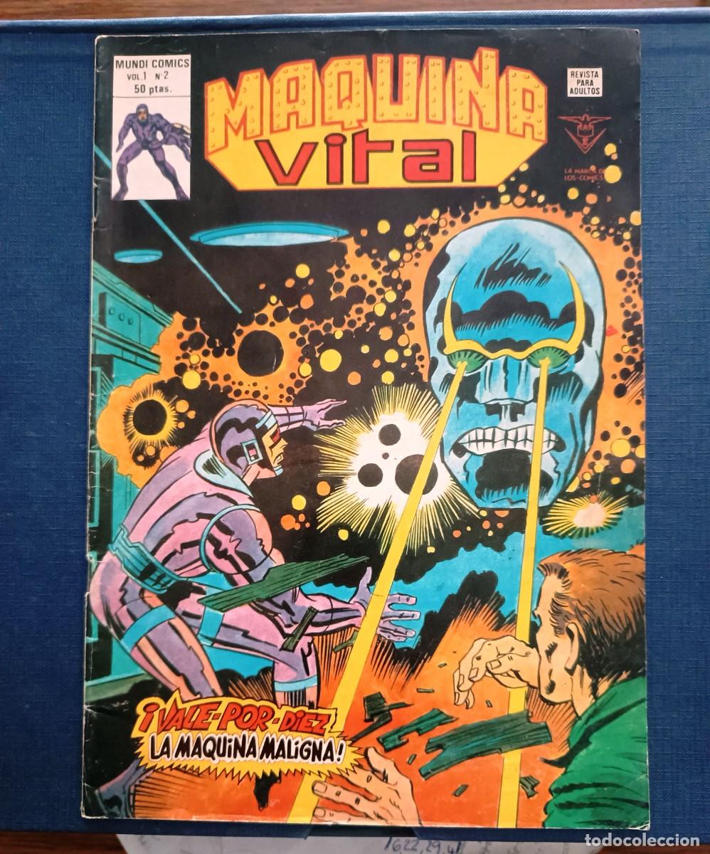 C&oacute;mics: MAQUINA VIRAL MUNDI COMICS VOL 1 N. 2 VERTICE 1980