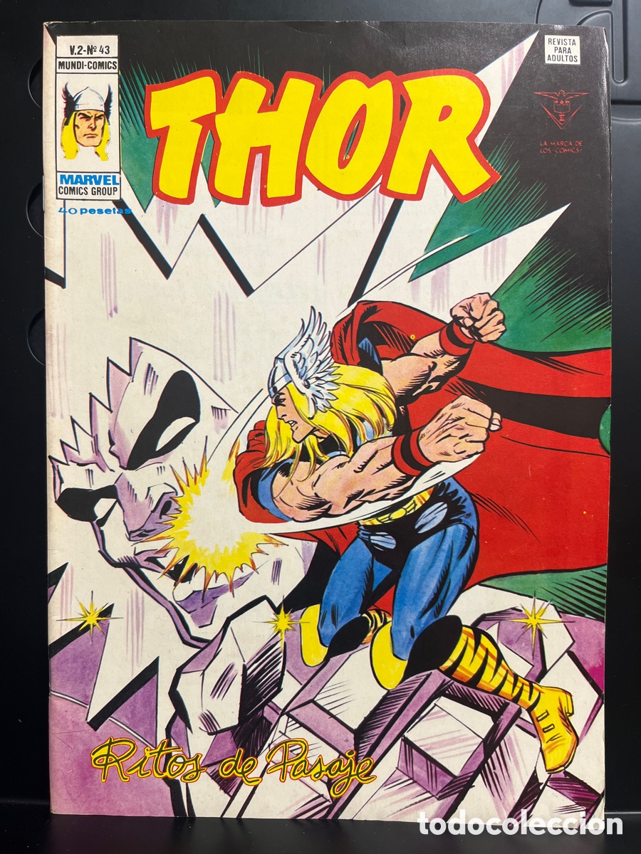 C&oacute;mics: THOR VOL.2 N.43 RITOS DE PASAJE MUNDI-C&Oacute;MICS ( 1974/1980 )
