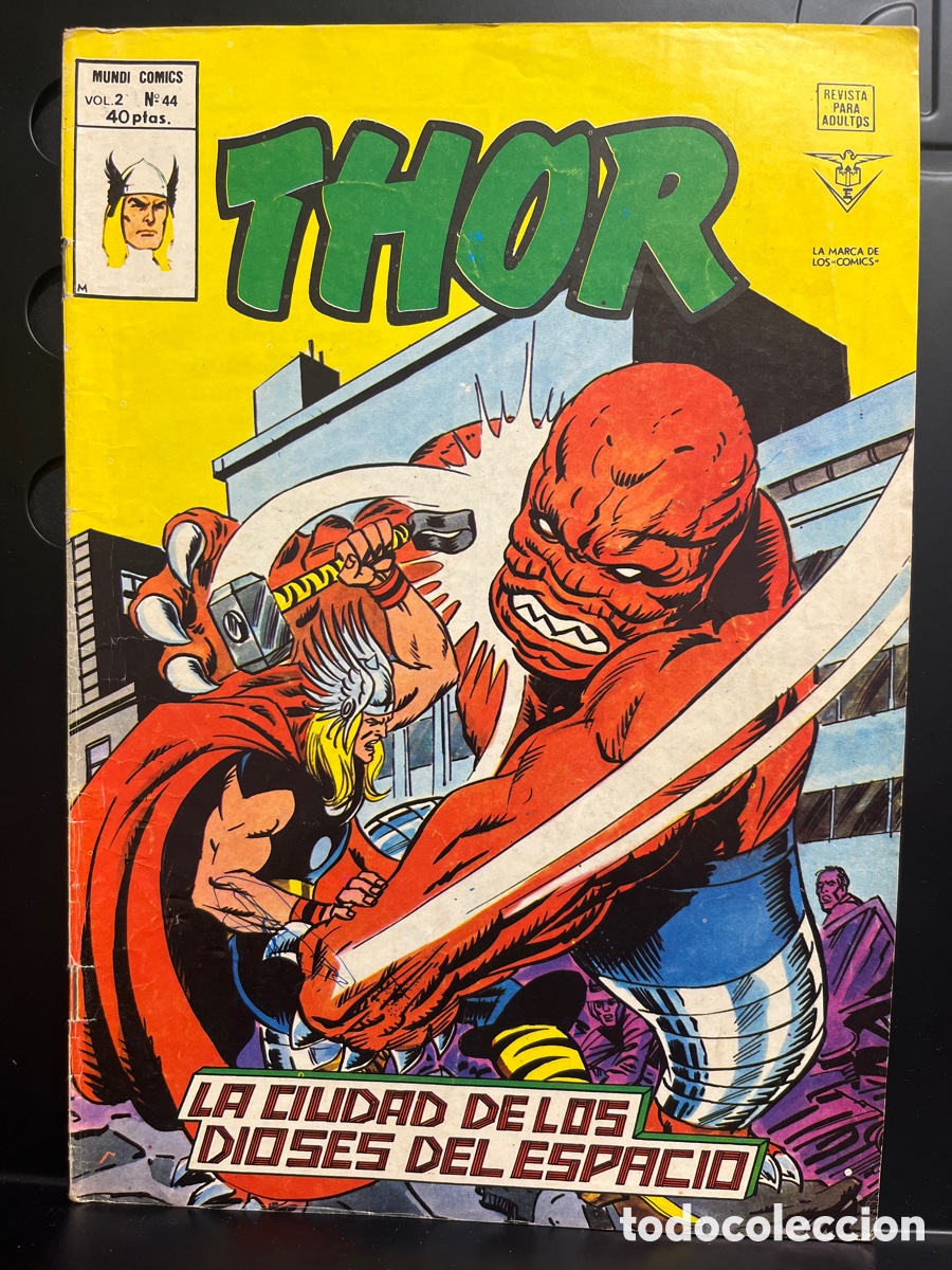 C&oacute;mics: THOR VOL.2 N.44 LA CIUDAD DE LOS DIOSES DEL ESPACIO MUNDI-C&Oacute;MICS ( 1974/1980 )