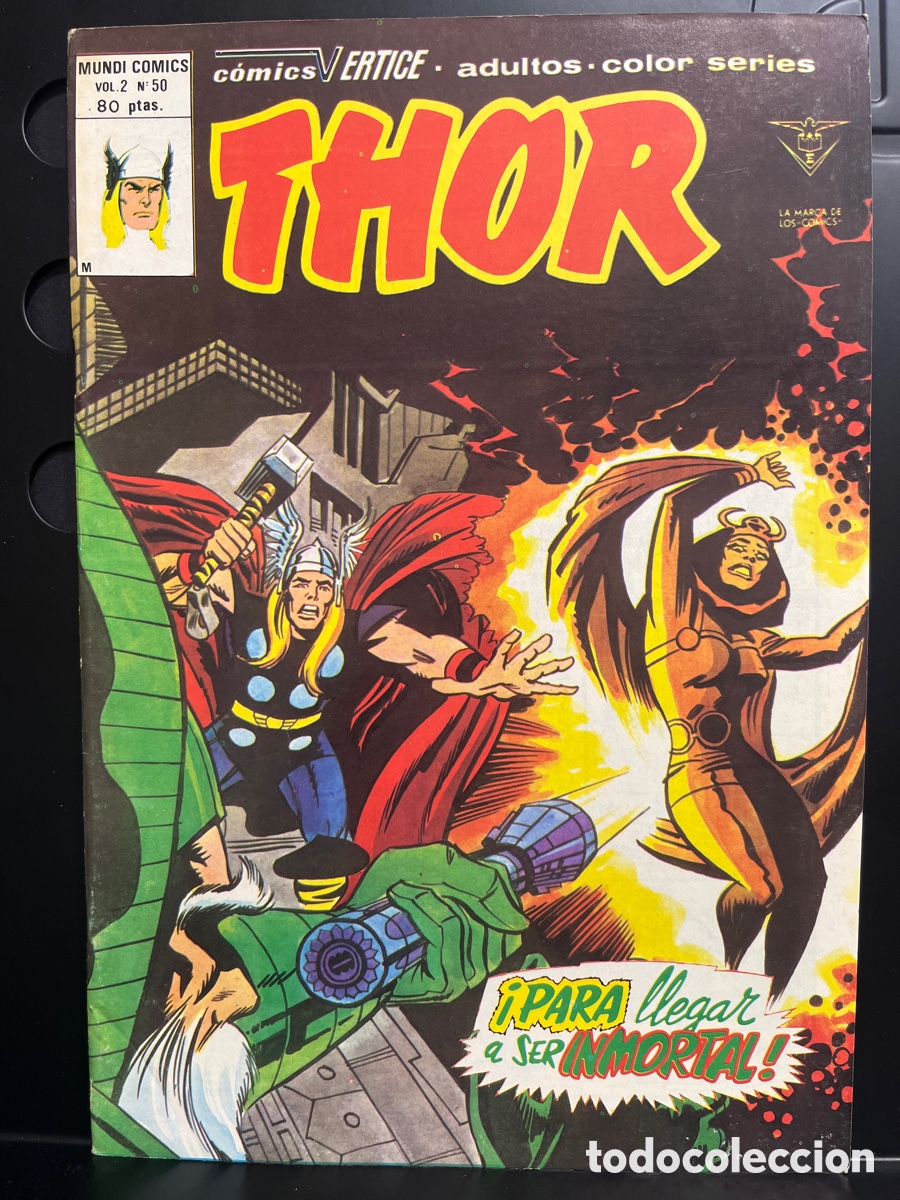 C&oacute;mics: THOR VOL.2 N.50 PARA LLEGAR A SER INMORTAL MUNDI-C&Oacute;MICS ( 1974/1980 )