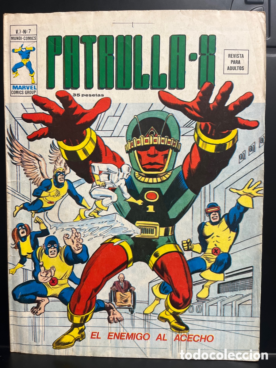 C&oacute;mics: PATRULLA X VOL.3 N.7 EL ENEMIGO AL ACECHO ( 1976/1980 )