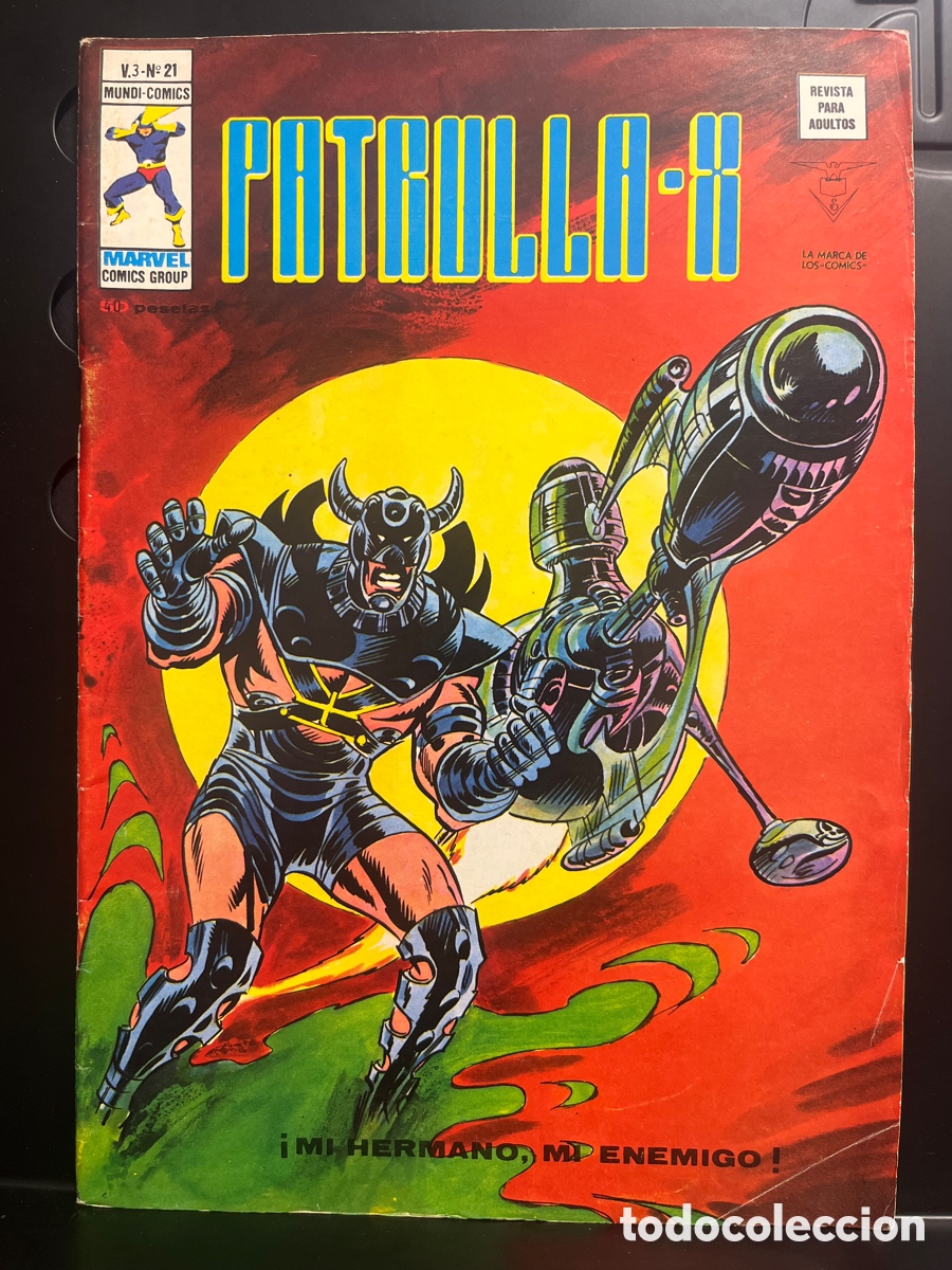 C&oacute;mics: PATRULLA X VOL.3 N.21 MI HERMANO MI ENEMIGO ( 1976/1980 )