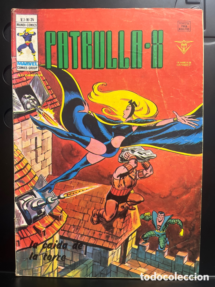 C&oacute;mics: PATRULLA X VOL.3 N.24 LA CA&Iacute;DA DE LA TORRE ( 1976/1980 )