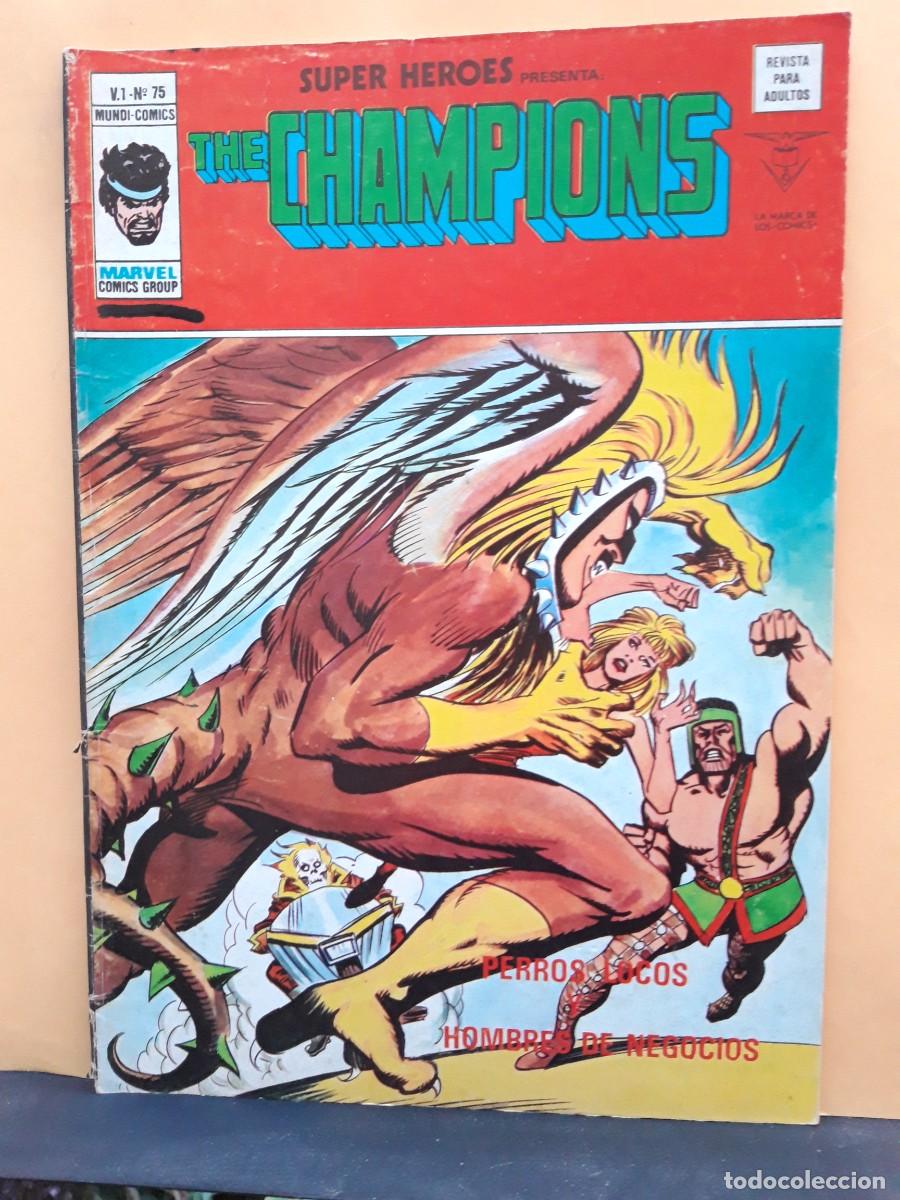 C&oacute;mics: SUPER H&Eacute;ROES VOL 1. N&ordm; 75. THE CHAMPIONS. V&Eacute;RTICE