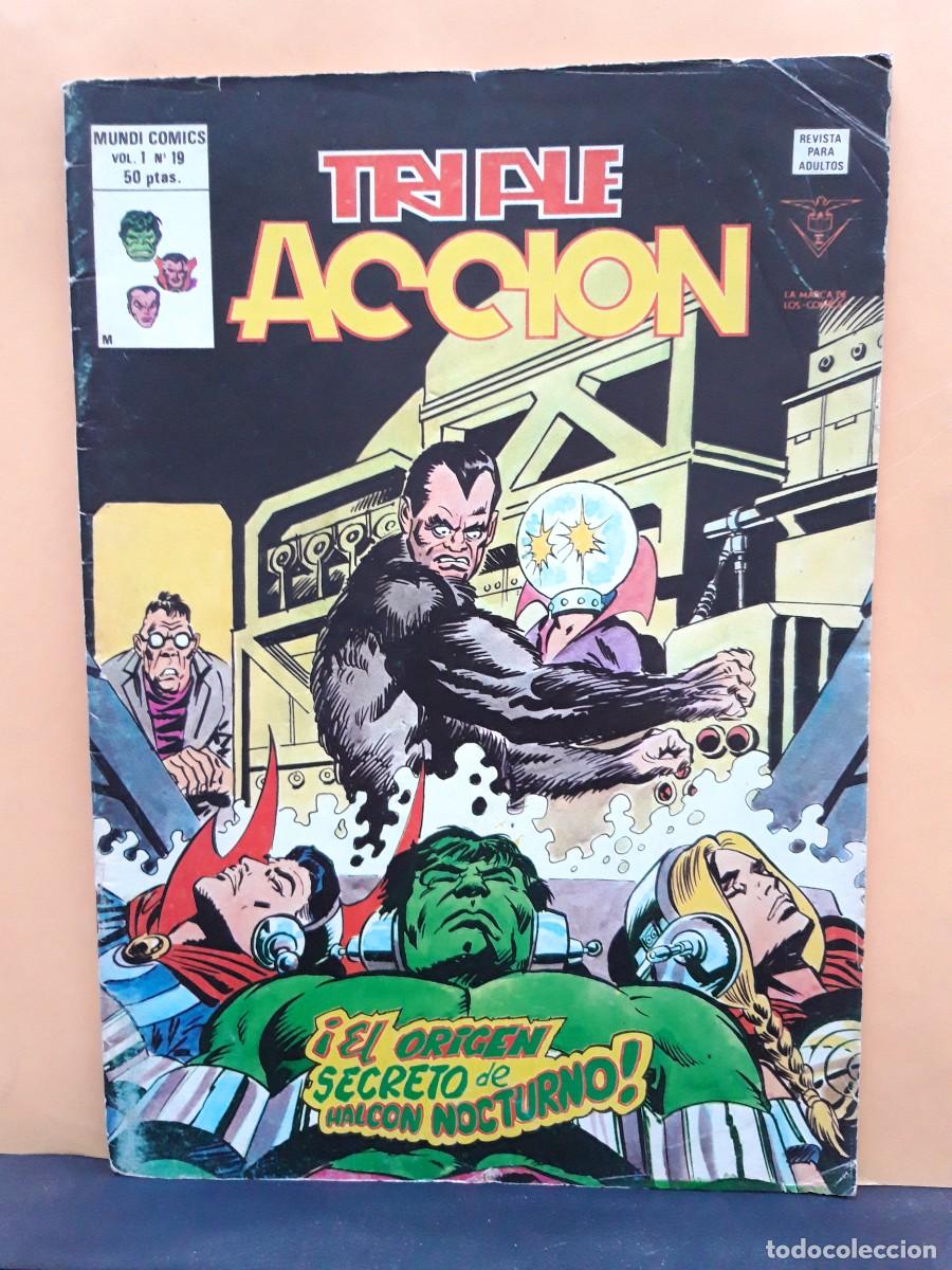 C&oacute;mics: TRIPLE ACCI&Oacute;N. VOL 1. N&ordm; 19. V&Eacute;RTICE