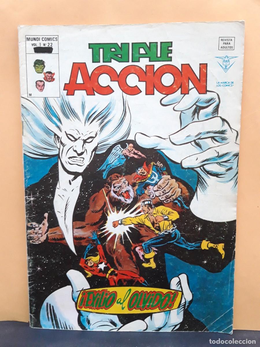 C&oacute;mics: TRIPLE ACCI&Oacute;N. VOL 1. N&ordm; 22. V&Eacute;RTICE