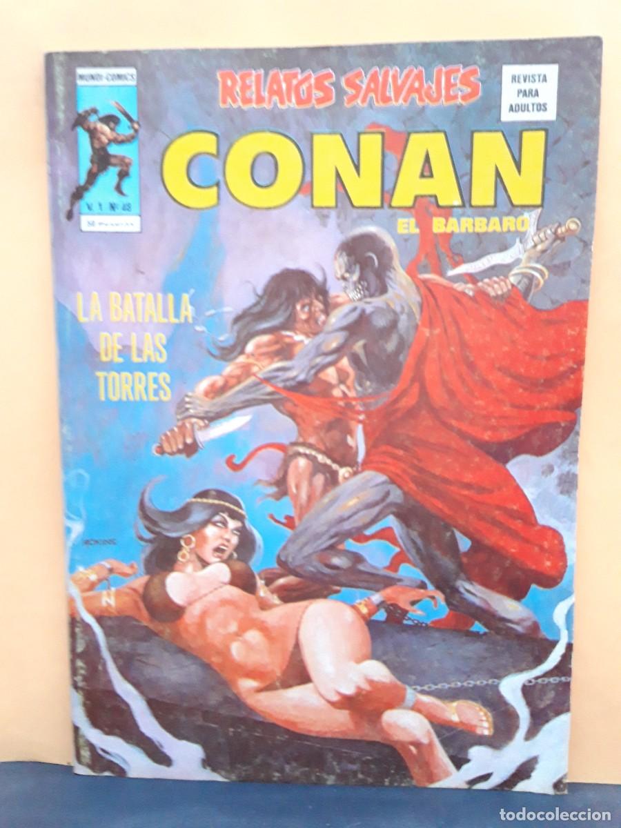 Comics: RELATOS SALVAJES. CONAN. VOL 1. N&ordm; 48. V&Eacute;RTICE