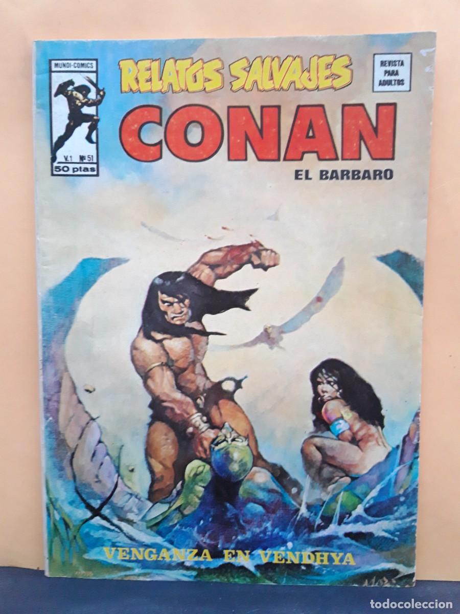 C&oacute;mics: RELATOS SALVAJES. CONAN. VOL 1. N&ordm; 51. V&Eacute;RTICE