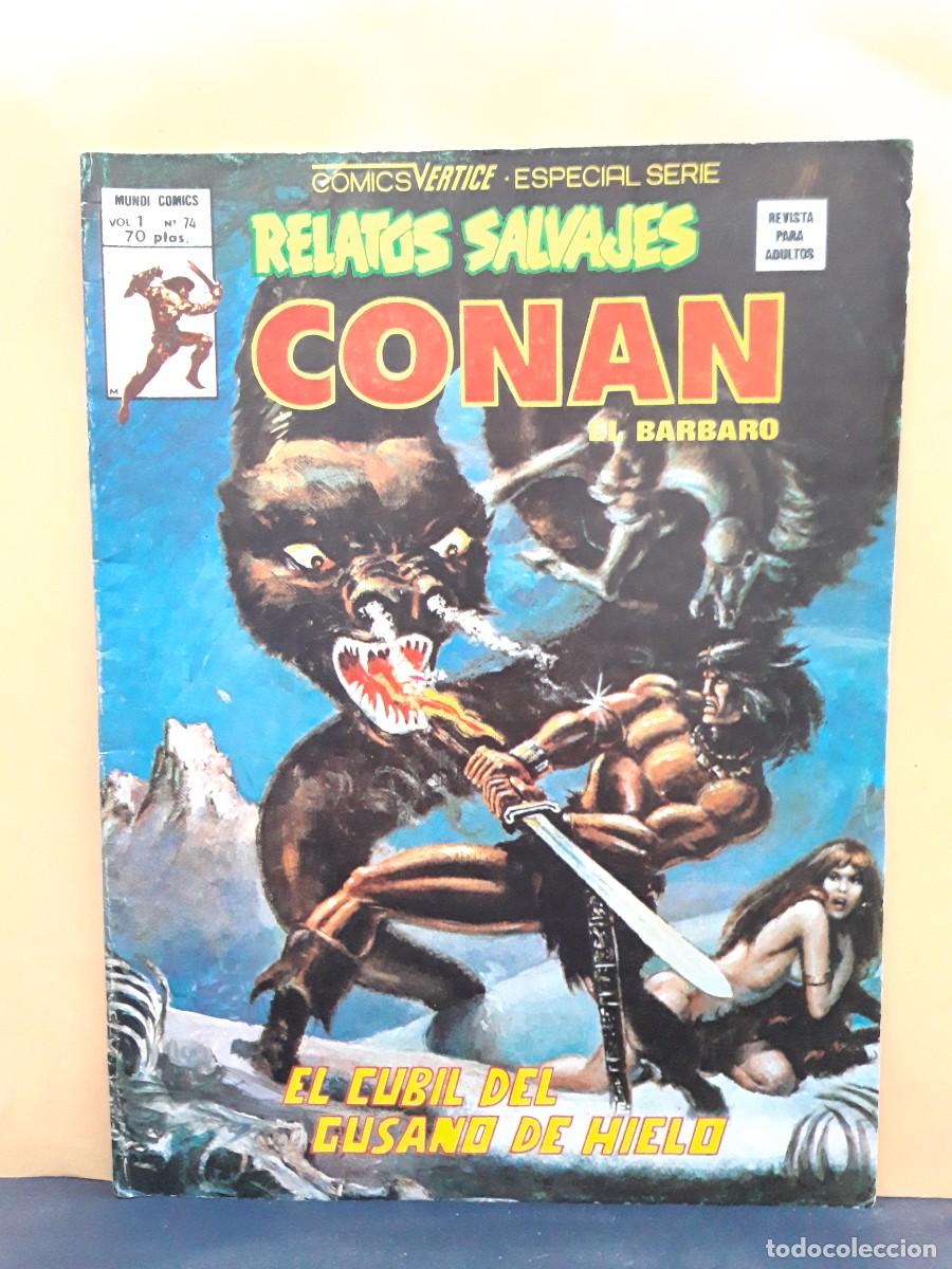 C&oacute;mics: RELATOS SALVAJES. CONAN. VOL 1. N&ordm; 74. V&Eacute;RTICE