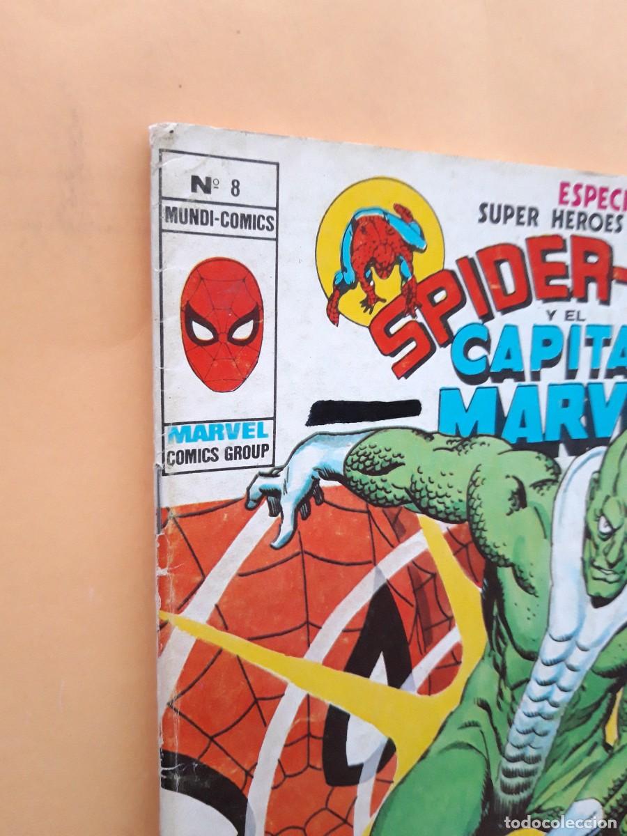C&oacute;mics: ESPECIAL SUPER H&Eacute;ROES. N&ordm; 8. SPIDERMAN Y EL CAPIT&Aacute;N MARVEL. V&Eacute;RTICE - Foto 2