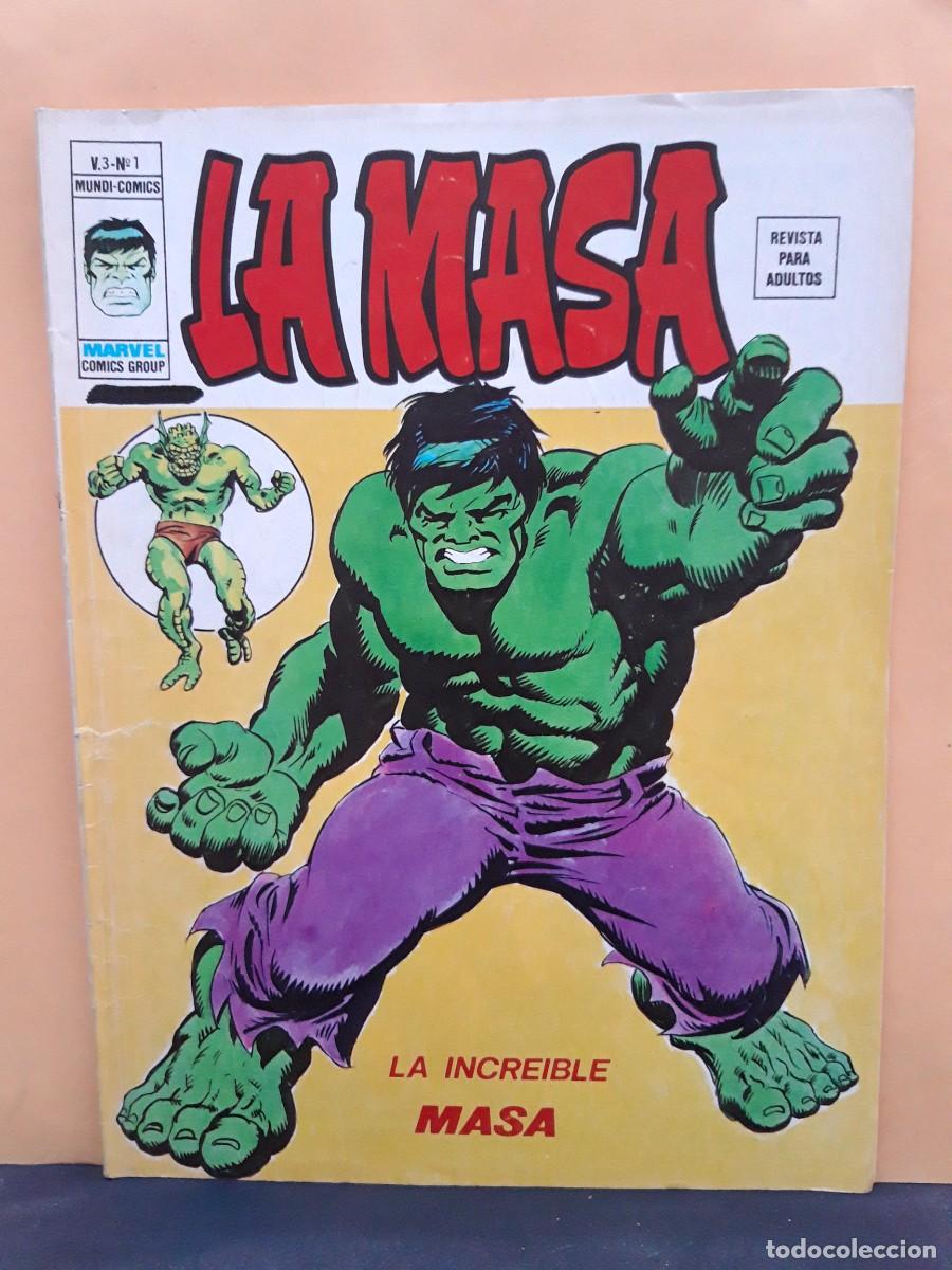 C&oacute;mics: LA MASA. VOL 3. N&ordm; 1. V&Eacute;RTICE