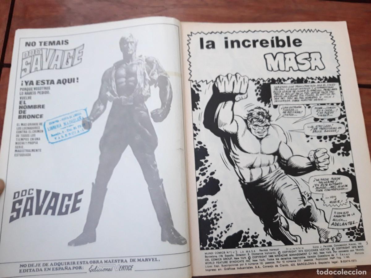 C&oacute;mics: LA MASA. VOL 3. N&ordm; 1. V&Eacute;RTICE - Foto 5