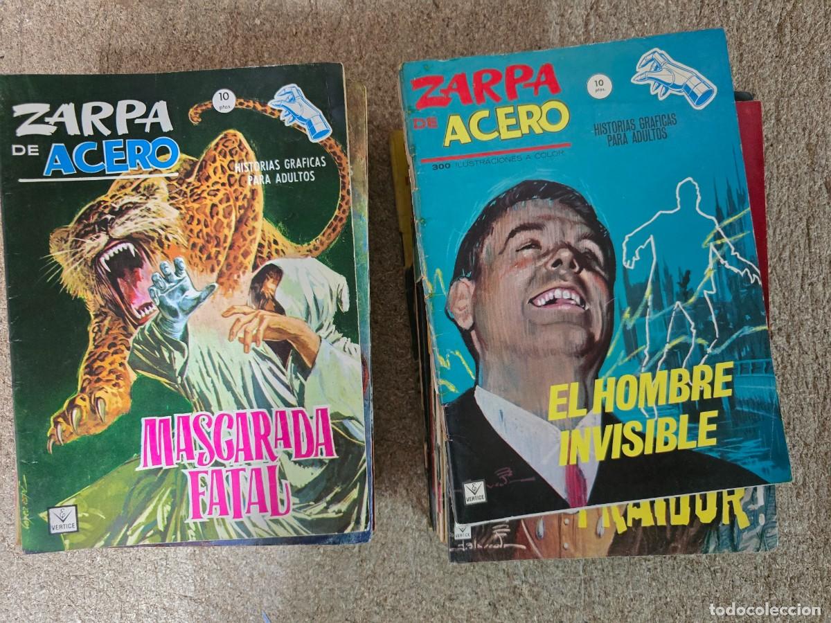 C&oacute;mics: Zarpa de Acero.Completa 27 Comics.Vertice 10 ptas - Foto 1