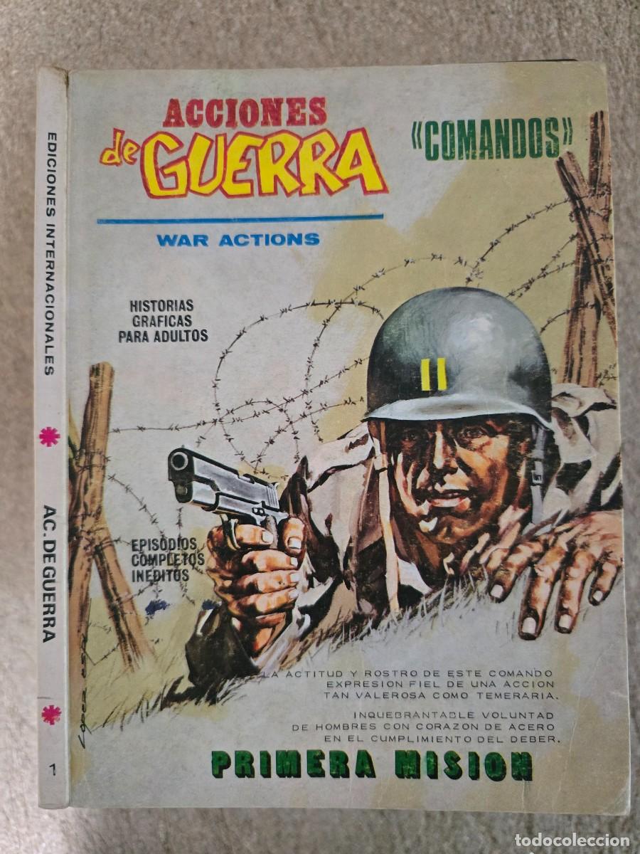C&oacute;mics: Acciones de Guerra 1 Vol.1 Vertice 30 ptas