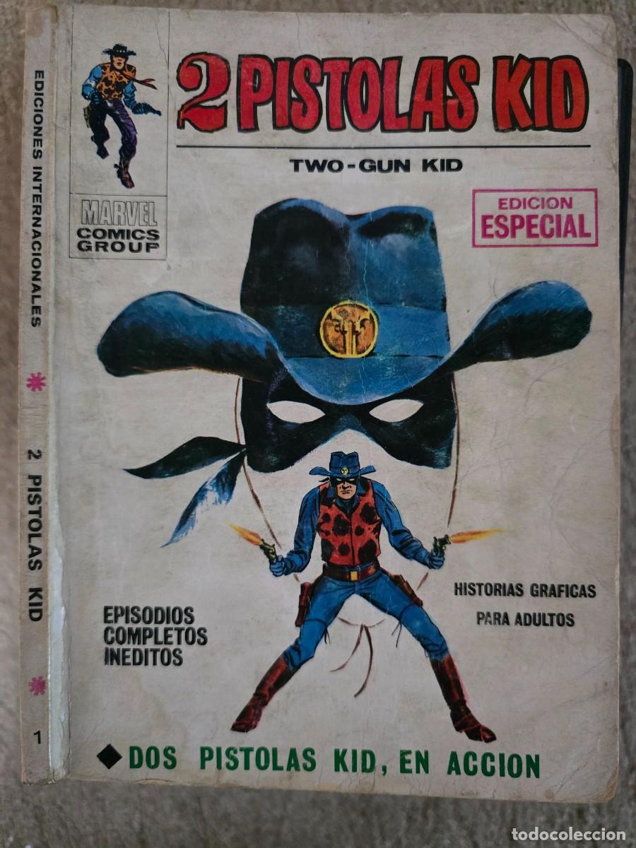 C&oacute;mics: 2 Pistolas Kid 1 Vol.1 Vertice 25 ptas