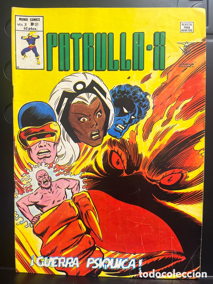 C&oacute;mics: PATRULLA X VOL.3 N.31 GUERRA PS&Iacute;QUICA ( 1976/1980 )