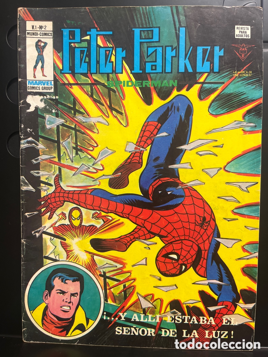 C&oacute;mics: PETER PARKER : SPIDERMAN VOL.1 N.2 Y ALL&Iacute; ESTABA EL SE&Ntilde;OR DE LA LUZ MUNDI C&Oacute;MICS ( 1978/1980 )