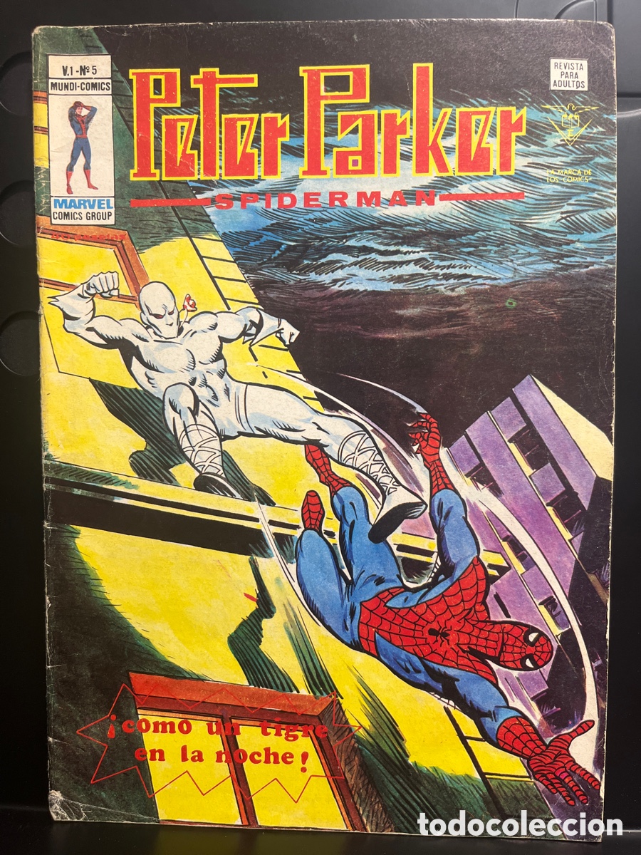 C&oacute;mics: PETER PARKER : SPIDERMAN VOL.1 N.5 COMO UN TIGRE EN LA NOCHE MUNDI C&Oacute;MICS ( 1978/1980 )