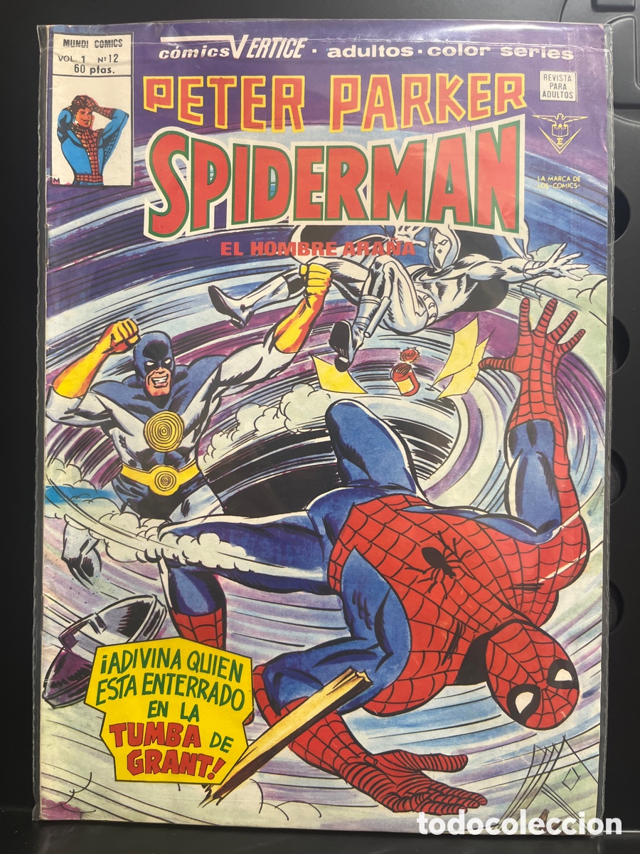 C&oacute;mics: PETER PARKER : SPIDERMAN VOL.1 N.12 ADIVINA QUIEN EST&Aacute; ENTERRADO MUNDI C&Oacute;MICS ( 1978/1980 )