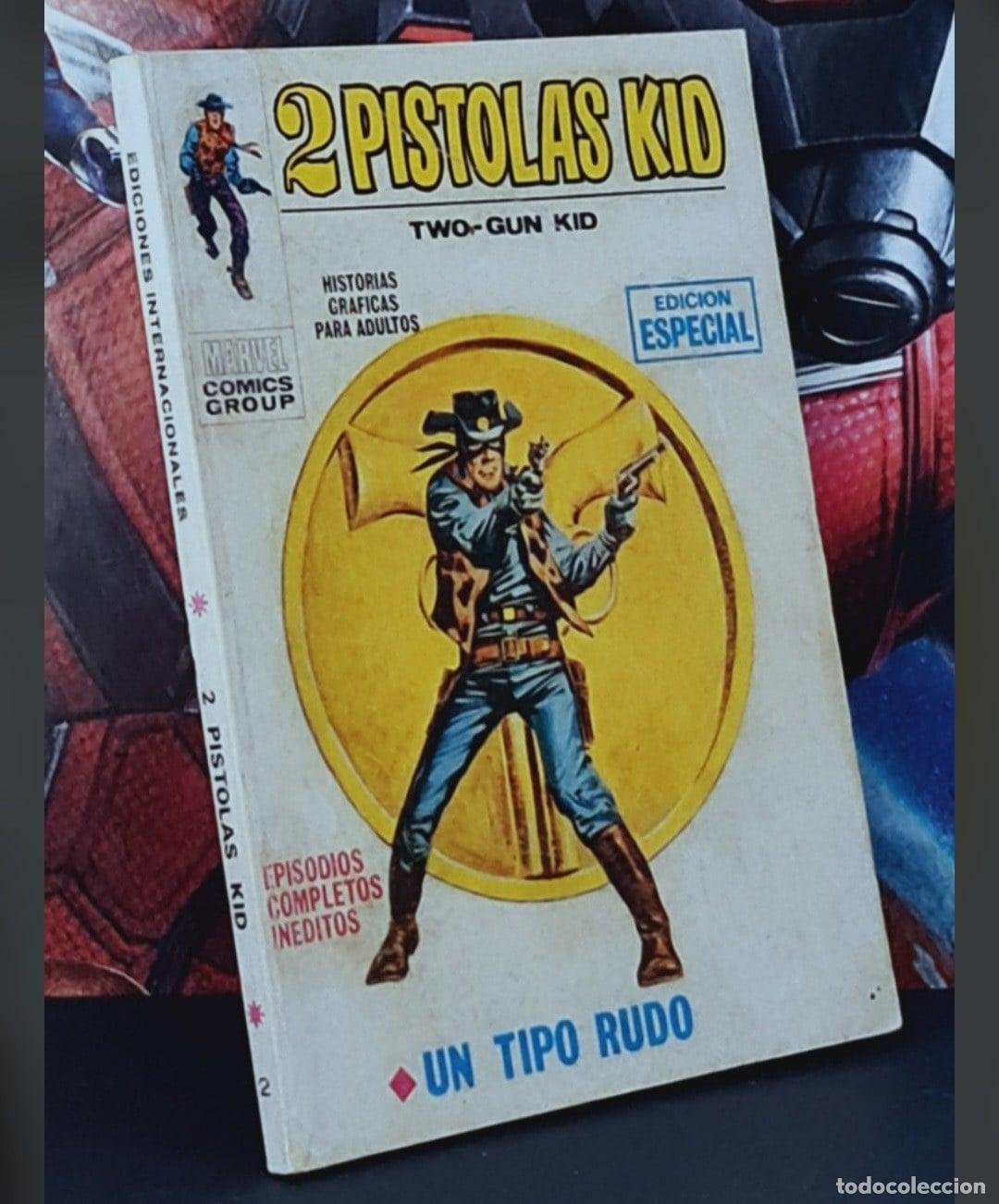 C&oacute;mics: C&Oacute;MIC 2 PISTOLAS KID 2 UN TIPO RUDO VERTICE TACO MARVEL EXCELENTE ESTADO