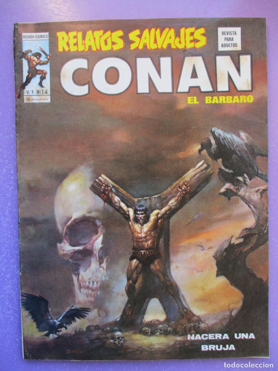C&oacute;mics: RELATOS SALVAJES 14 CONAN EL BARBARO VERTICE VOLUMEN 1 &iexcl;&iexcl;&iexcl;&iexcl; BUEN ESTADO !!!!