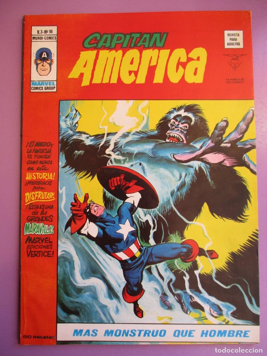 C&oacute;mics: CAPITAN AMERICA 18 VERTICE VOLUMEN 3 &iexcl;&iexcl;&iexcl;&iexcl; EXCELENTE ESTADO !!!!
