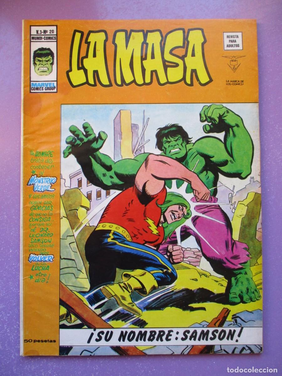 C&oacute;mics: LA MASA 20 VOLUMEN 3 &iexcl;&iexcl;&iexcl;&iexcl; BUEN ESTADO !!!! - Foto 1