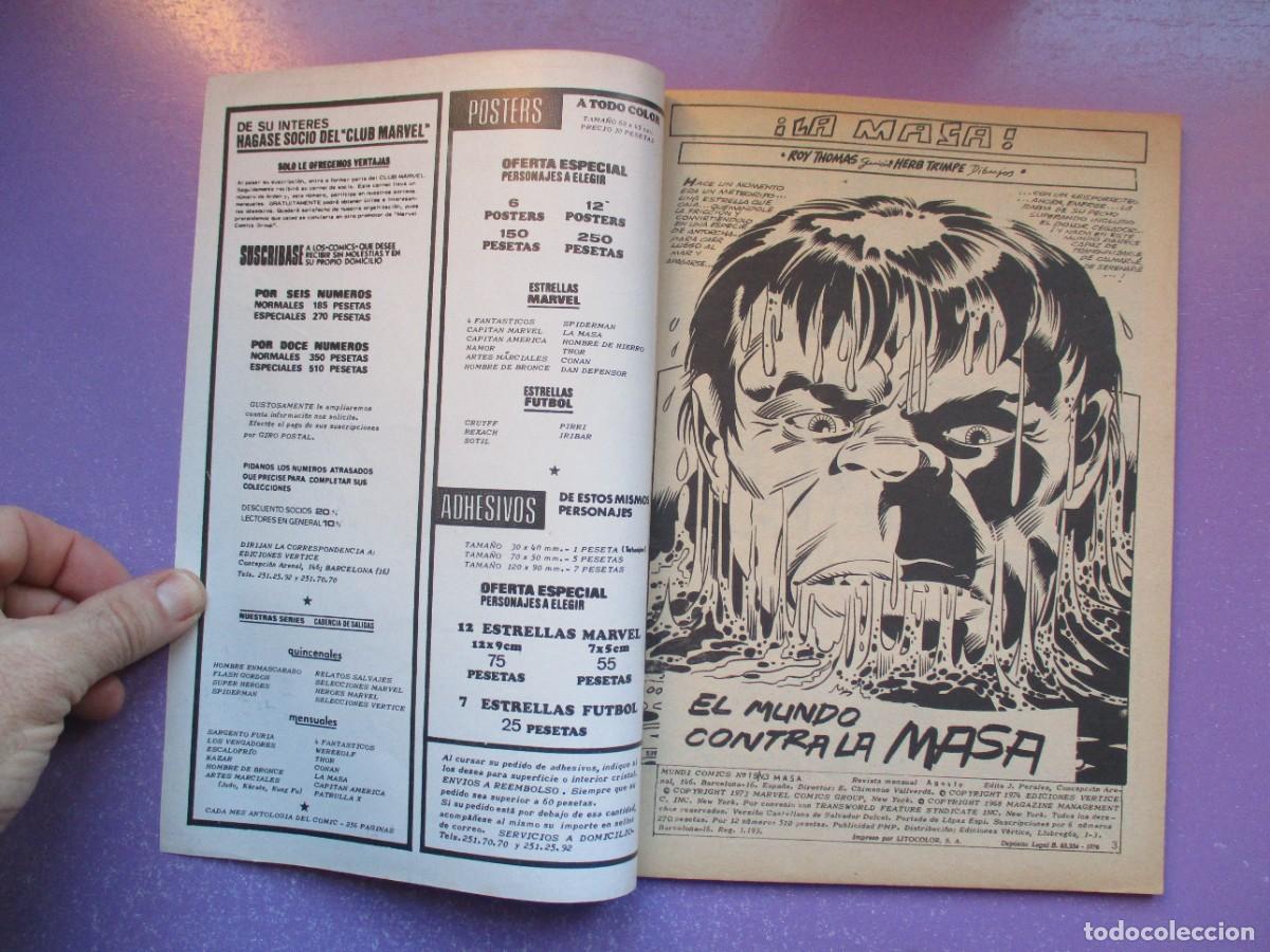 C&oacute;mics: LA MASA 19 VOLUMEN 3 &iexcl;&iexcl;&iexcl;&iexcl; BUEN ESTADO !!!! - Foto 4