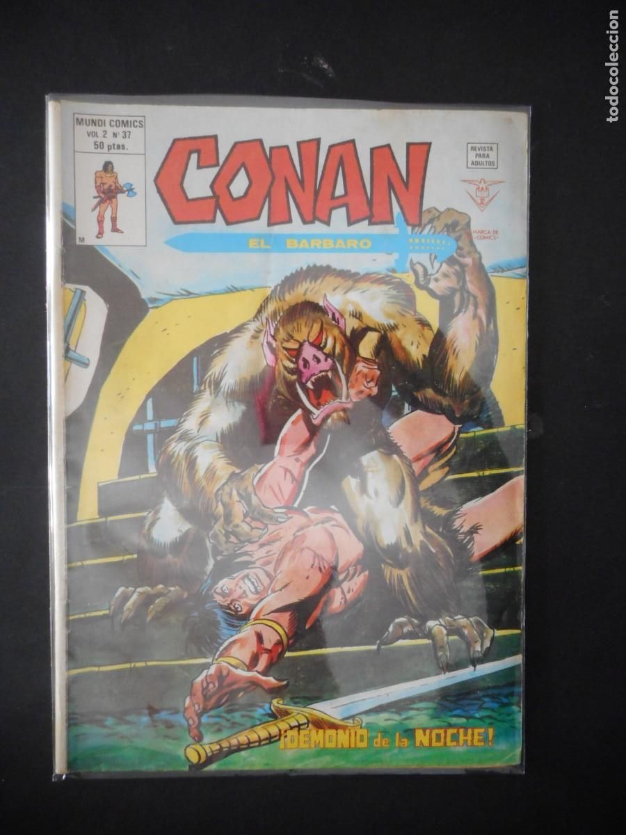 C&oacute;mics: CONAN EL BARBARO. VOL 2 .N&ordm; 37 / C-3 - Foto 1