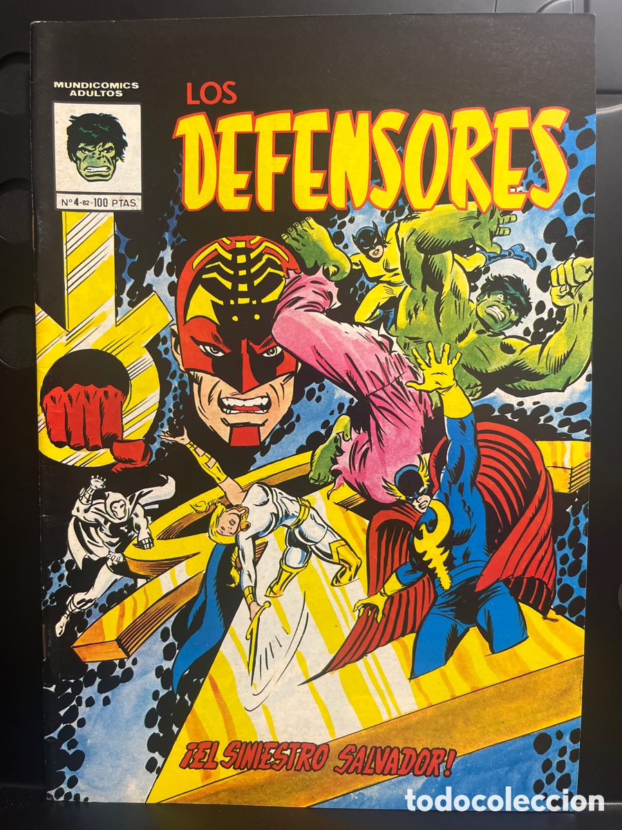 C&oacute;mics: LOS DEFENSORES N.4 EL SINIESTRO SALVADOR MUNDICOMICS ( 1981/1982 )