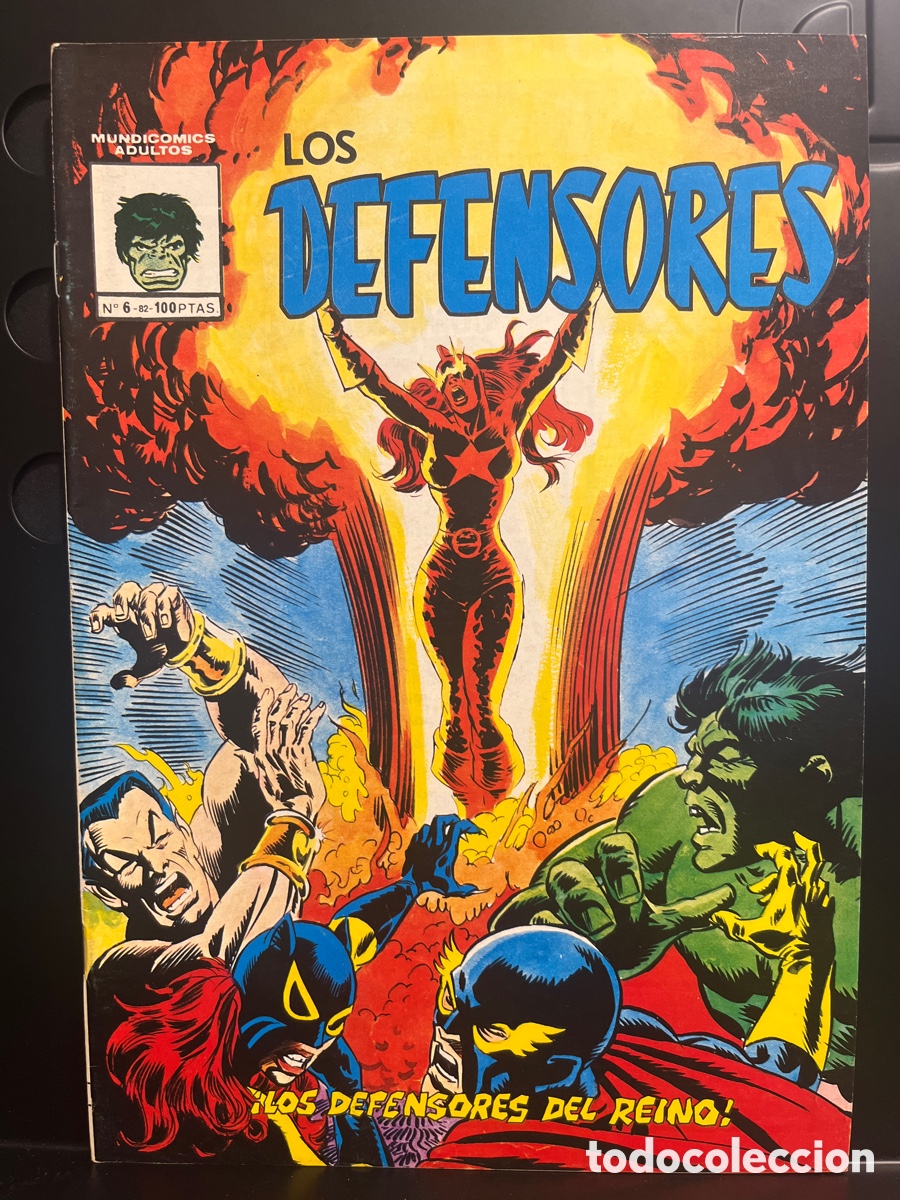 C&oacute;mics: LOS DEFENSORES N.6 LOS DEFENSORES DEL REINO MUNDICOMICS ( 1981/1982 )