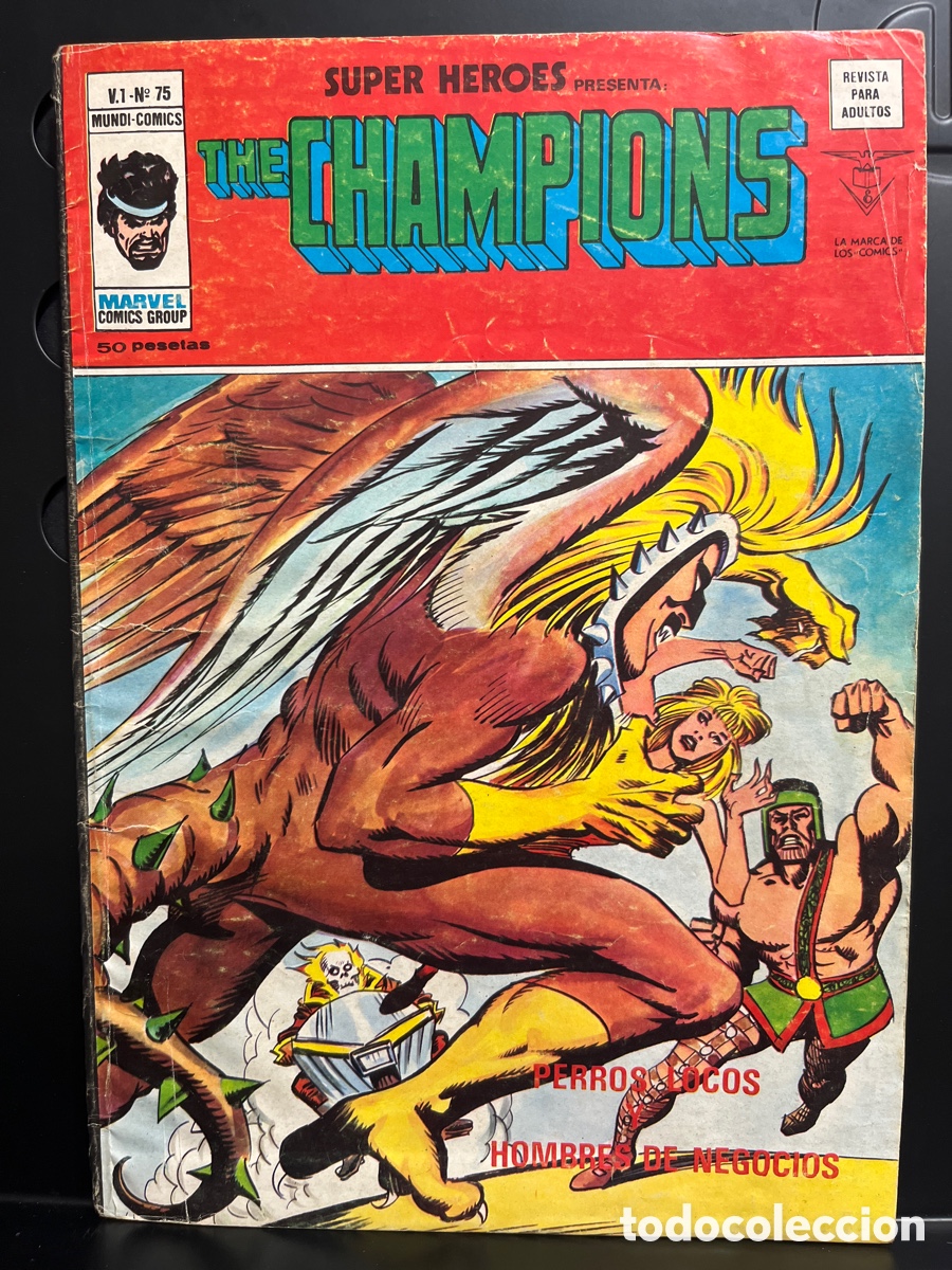 C&oacute;mics: SUPER HEROES VOL.2 / 1 N.75 THE CHAMPIONS MUNDI-C&Oacute;MICS ( 1976/1980 )