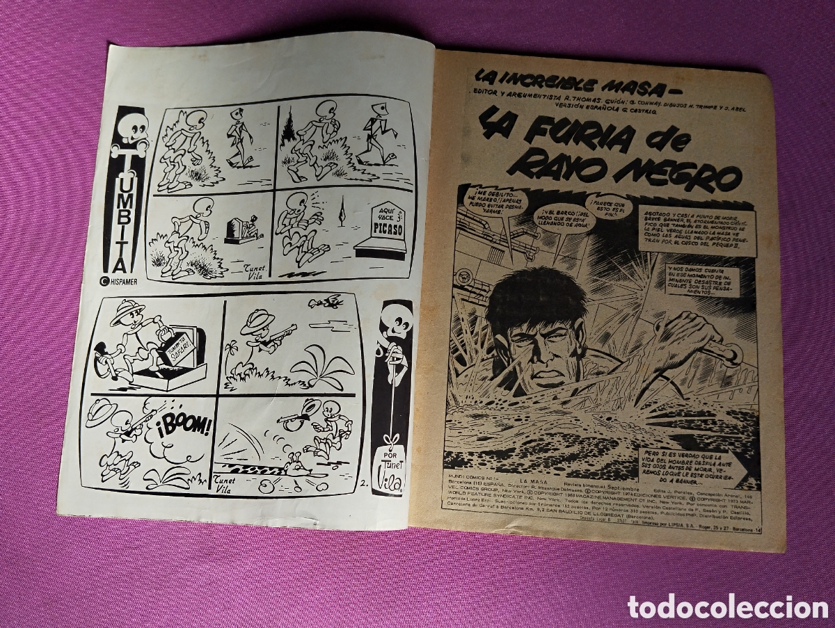 C&oacute;mics: LA MASA N&ordm; 1 VOL 2 VERTICE L1C6 2 - Foto 2