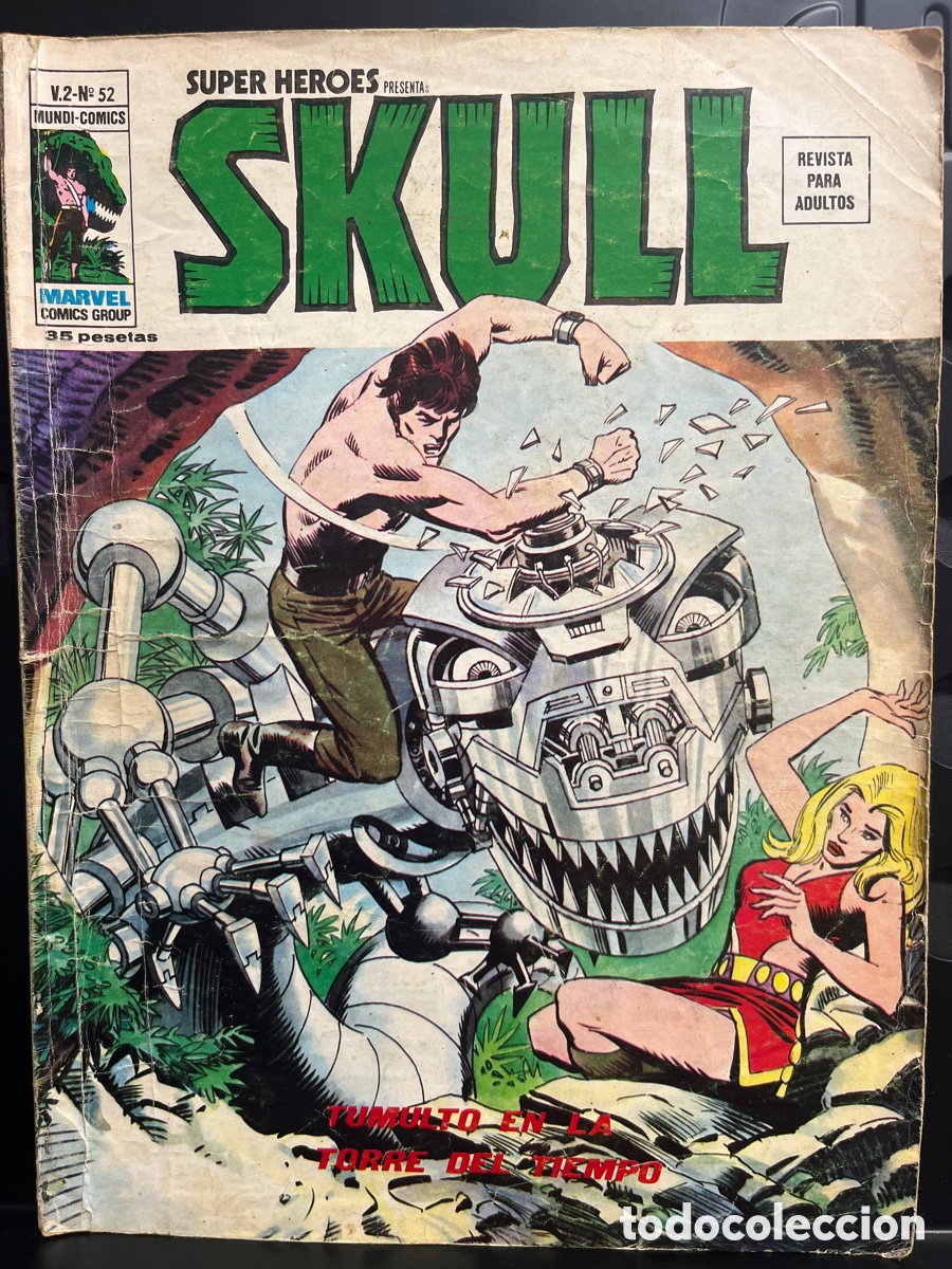 C&oacute;mics: SUPER HEROES PRESENTA VOL.2 N.52 SKULL : TUMULTO EN LA TORRE DEL TIEMPO MUNDI-C&Oacute;MICS ( 1976/1980 )