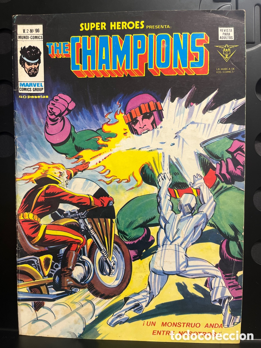 C&oacute;mics: SUPER HEROES PRESENTA VOL.2 N.96 THE CHAMPIONS MUNDI-C&Oacute;MICS ( 1976/1980 )