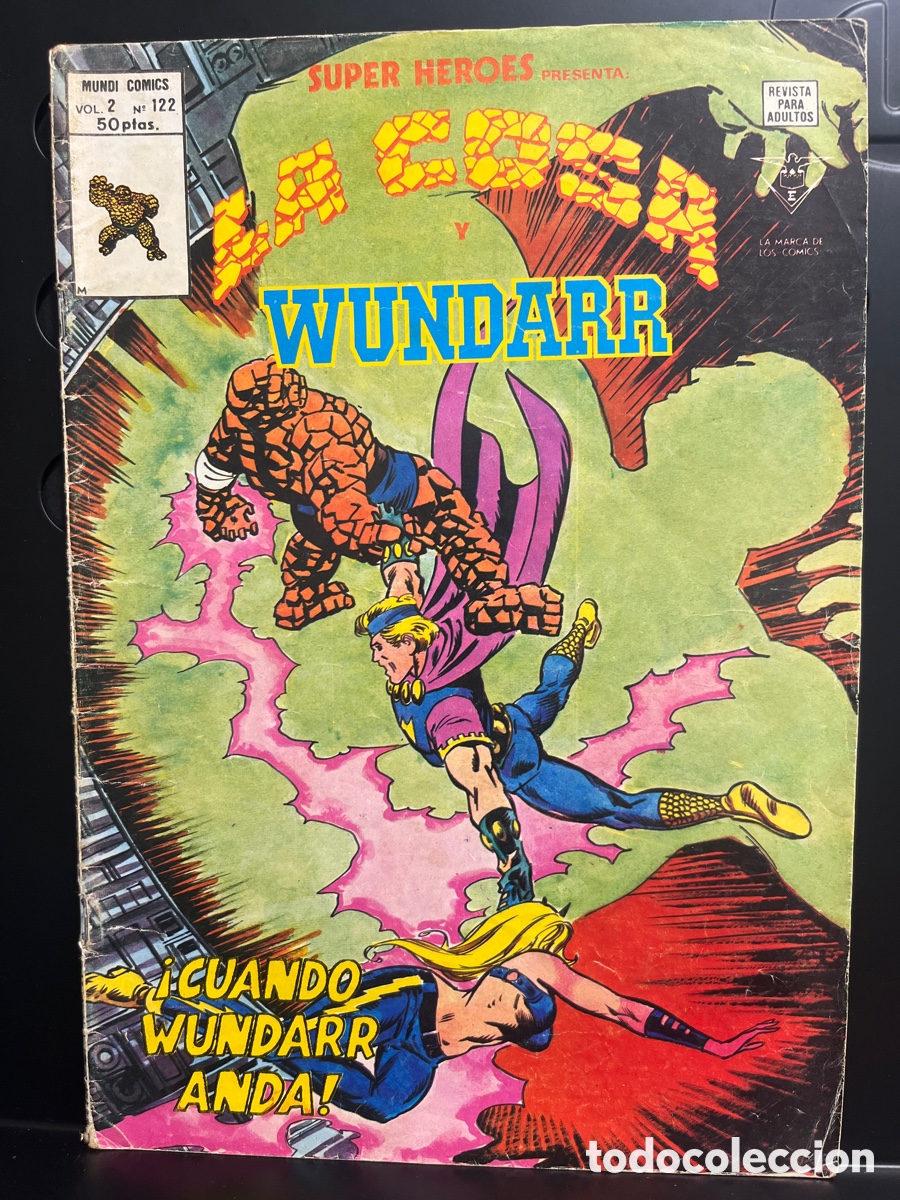 C&oacute;mics: SUPER HEROES PRESENTA VOL.2 N.122 LA COSA Y WUNDARR MUNDI-C&Oacute;MICS ( 1976/1980 )