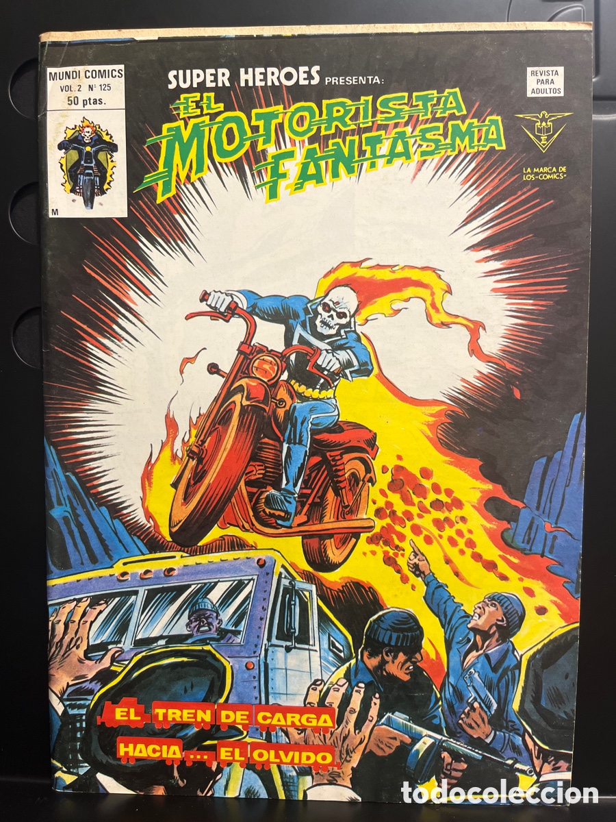 C&oacute;mics: SUPER HEROES PRESENTA VOL.2 N.125 EL MOTORISTA FANTASMA MUNDI-C&Oacute;MICS ( 1976/1980 )