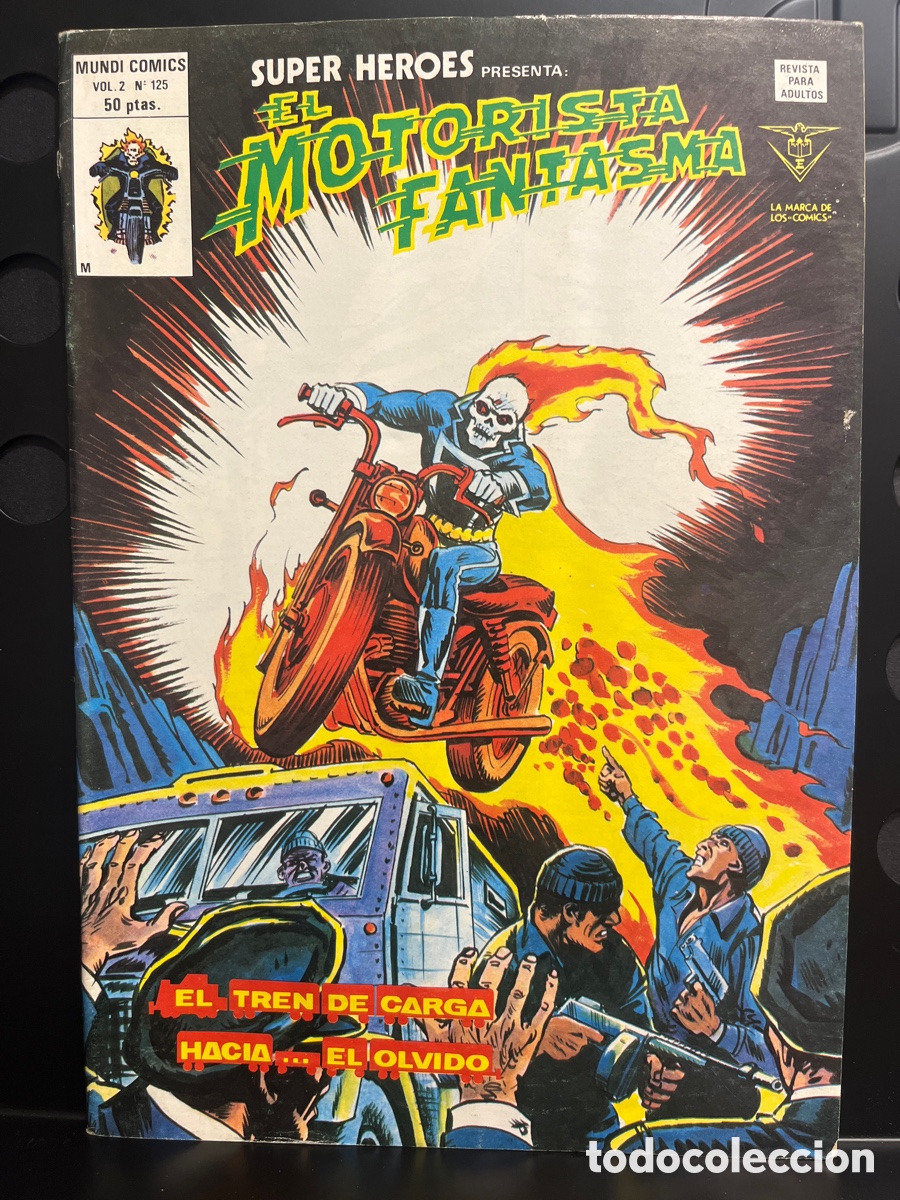 C&oacute;mics: SUPER HEROES PRESENTA VOL.2 N.125 EL MOTORISTA FANTASMA MUNDI-C&Oacute;MICS ( 1976/1980 )