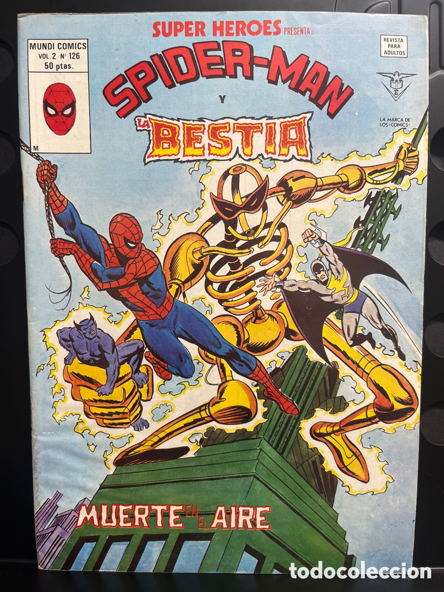 C&oacute;mics: SUPER HEROES PRESENTA VOL.126 SPIDERMAN Y LA BESTIA MUNDI-C&Oacute;MICS ( 1976/1980 )