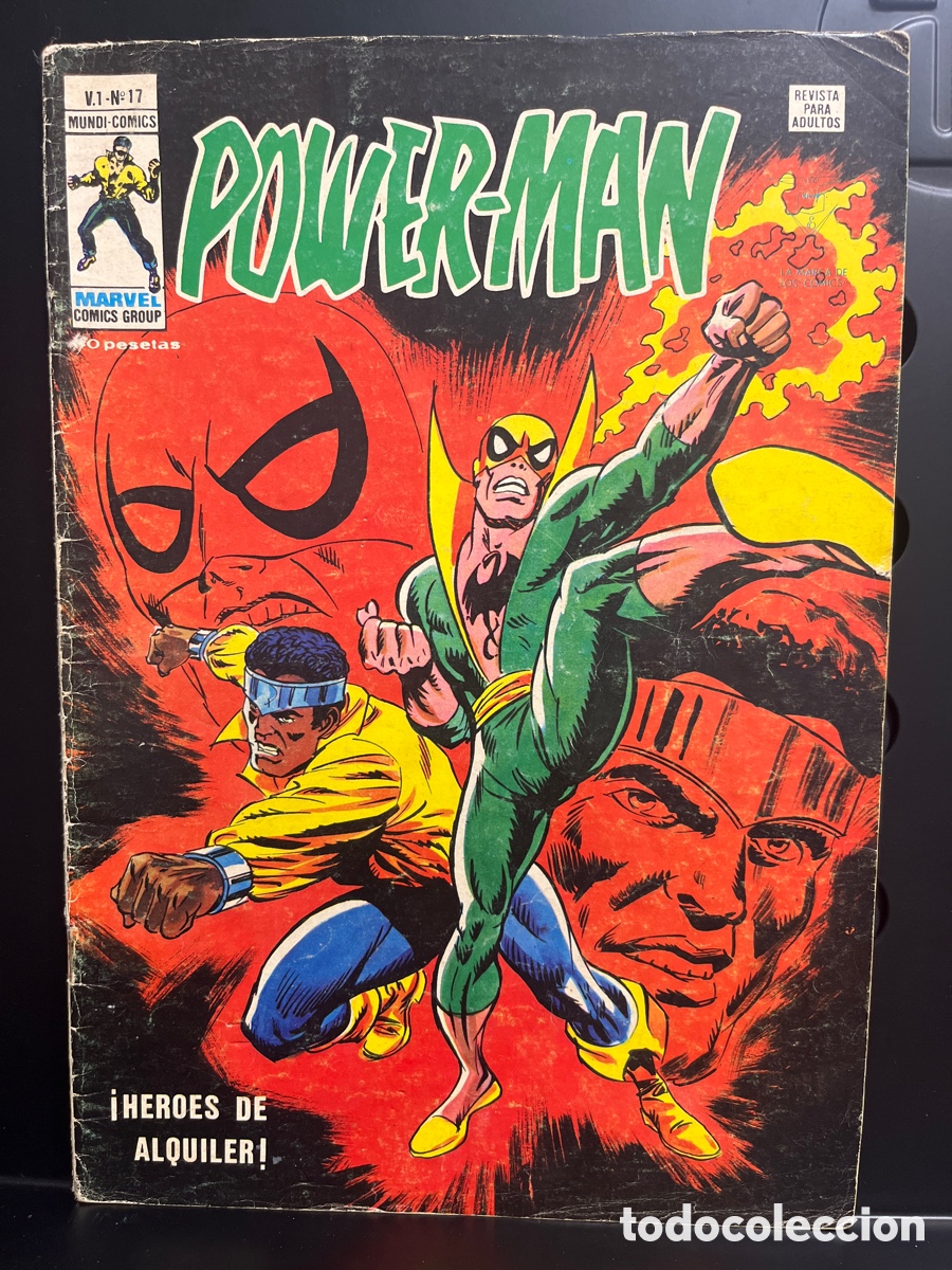 C&oacute;mics: POWER MAN VOL.1 N.17 H&Eacute;ROES DE ALQUILER MUNDI-C&Oacute;MICS ( 1977/1981 )