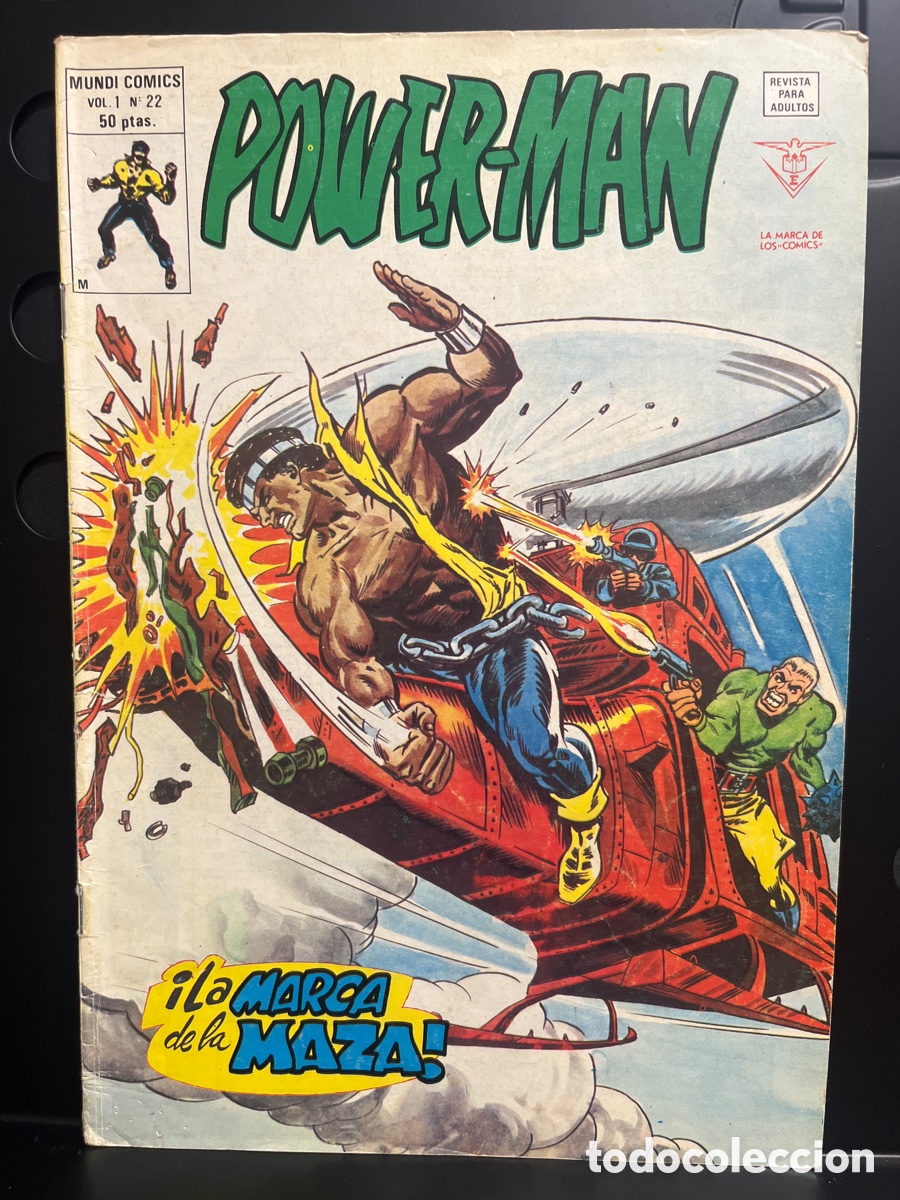 C&oacute;mics: POWER MAN VOL.1 N.22 LA MARCA DE LA MAZA MUNDI-C&Oacute;MICS ( 1977/1981 )